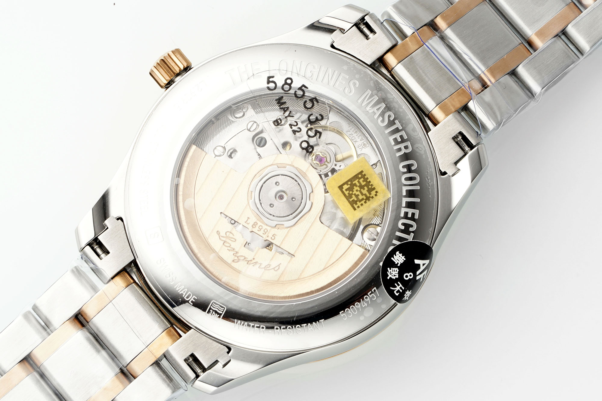 “AF Pioneers 40MM Moon Pine and Springstone Watch: Elegant Craftsmanship for Asian Men” - 图片 5