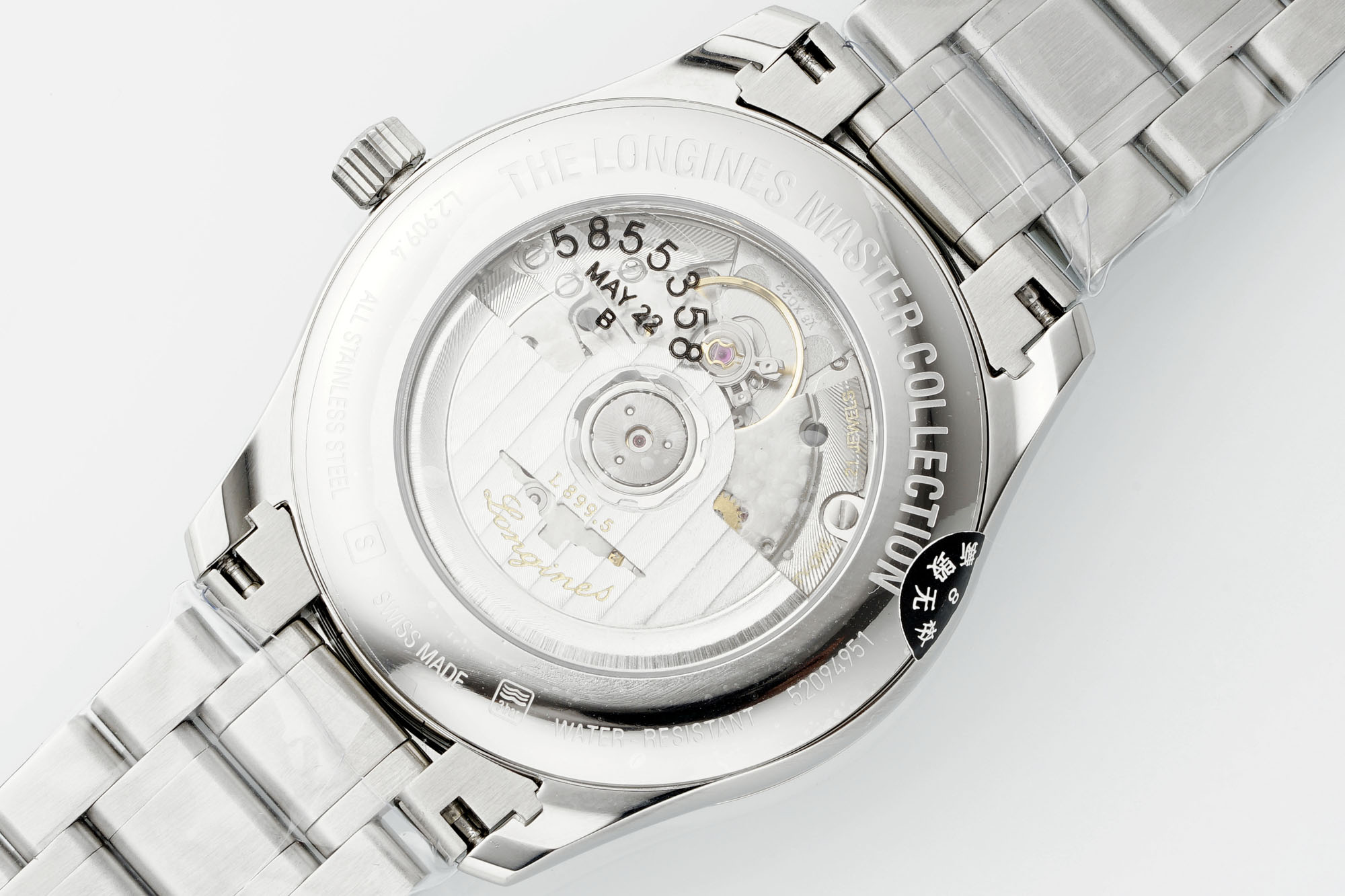 “A.F. Pioneers 40MM Moon Pine and Springstone Watch: Elegant Craftsmanship for Asian Men” - 图片 5