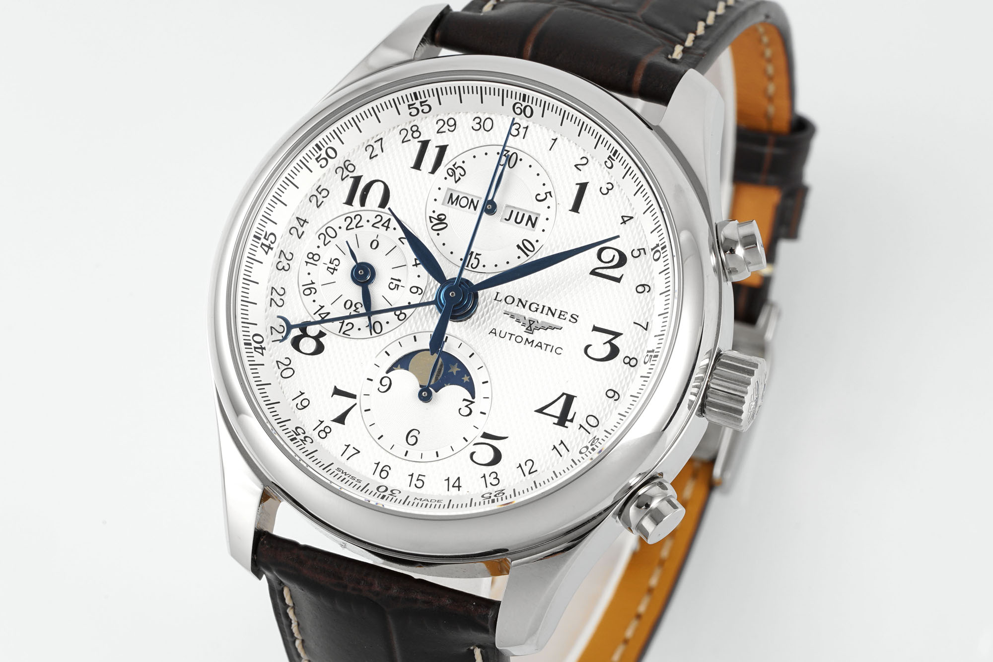 NO:714944,Longines Master 42mm 8-pin series, longines19860909浪琴名匠42mm8针系列,,longines,Watch