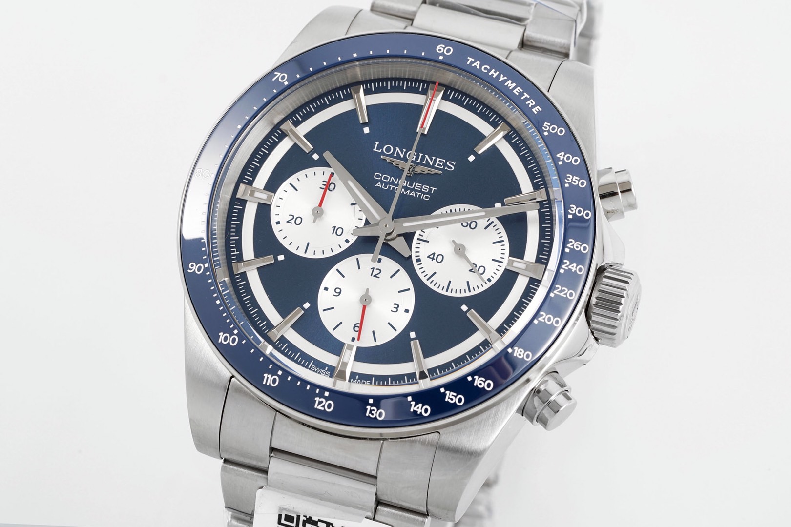 NO:741842,Longines Concas panda plate series, longines19860909浪琴康卡斯熊猫盘系列,,longines,Watch