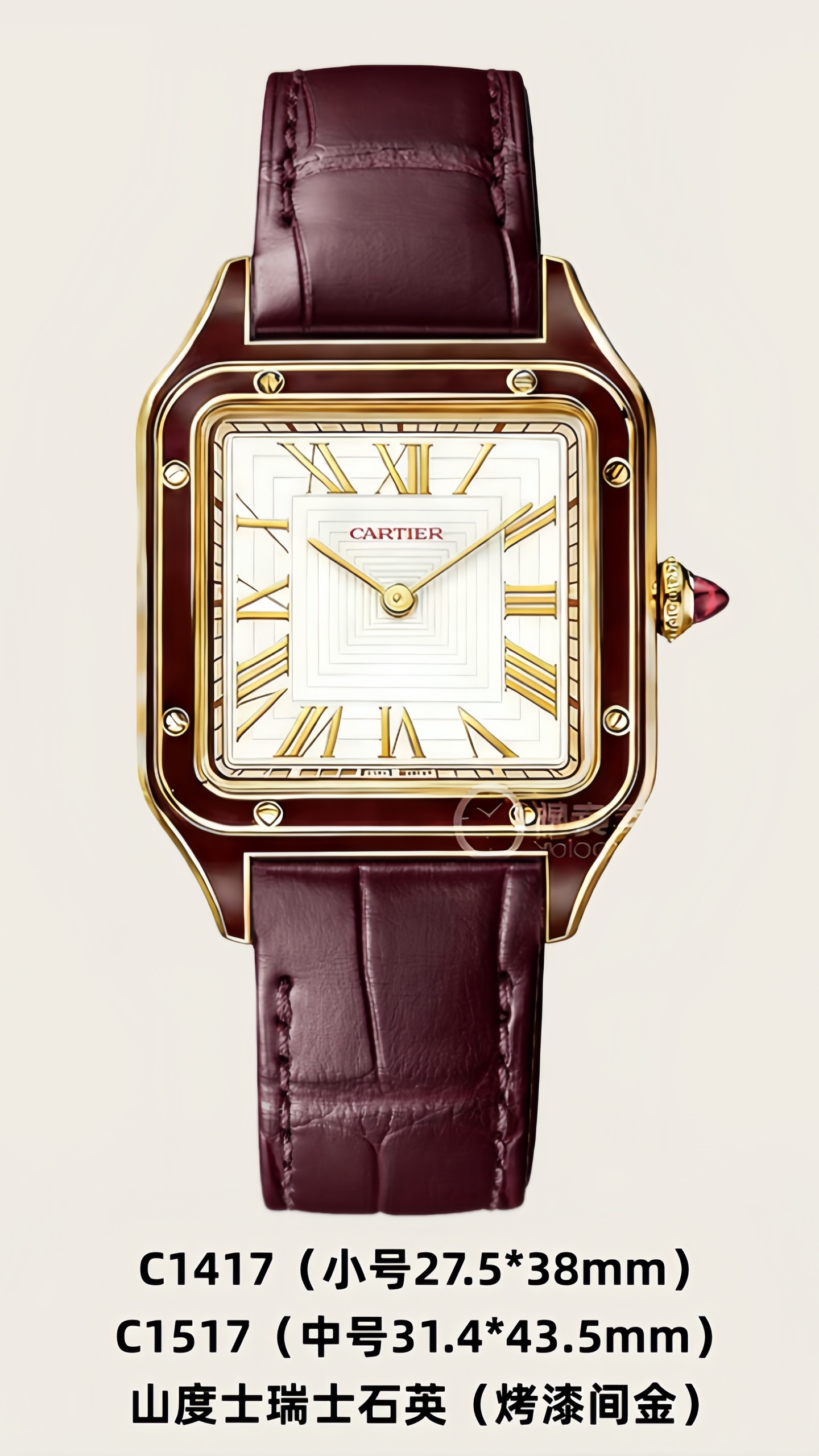 山度士烤漆款瑞士石英
小号27.5*38mm
中号31.4*43.5mm
新款隆重上市🎉🎉🎉