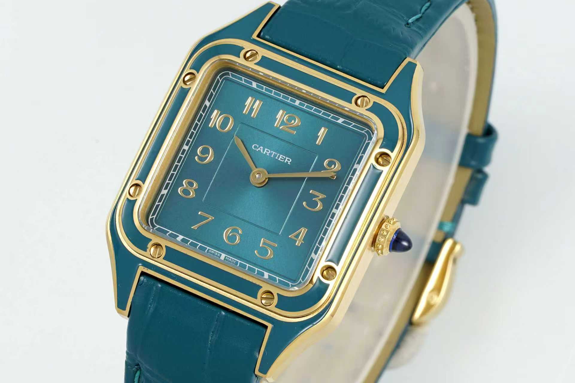 NO:860187,Santos series 43.5*31.4mm quartz Santos series 38*27.5mm quartz,19860909山度士系列43.5*31.4mm石英 山度士系列38*27.5mm石英,,Watch
