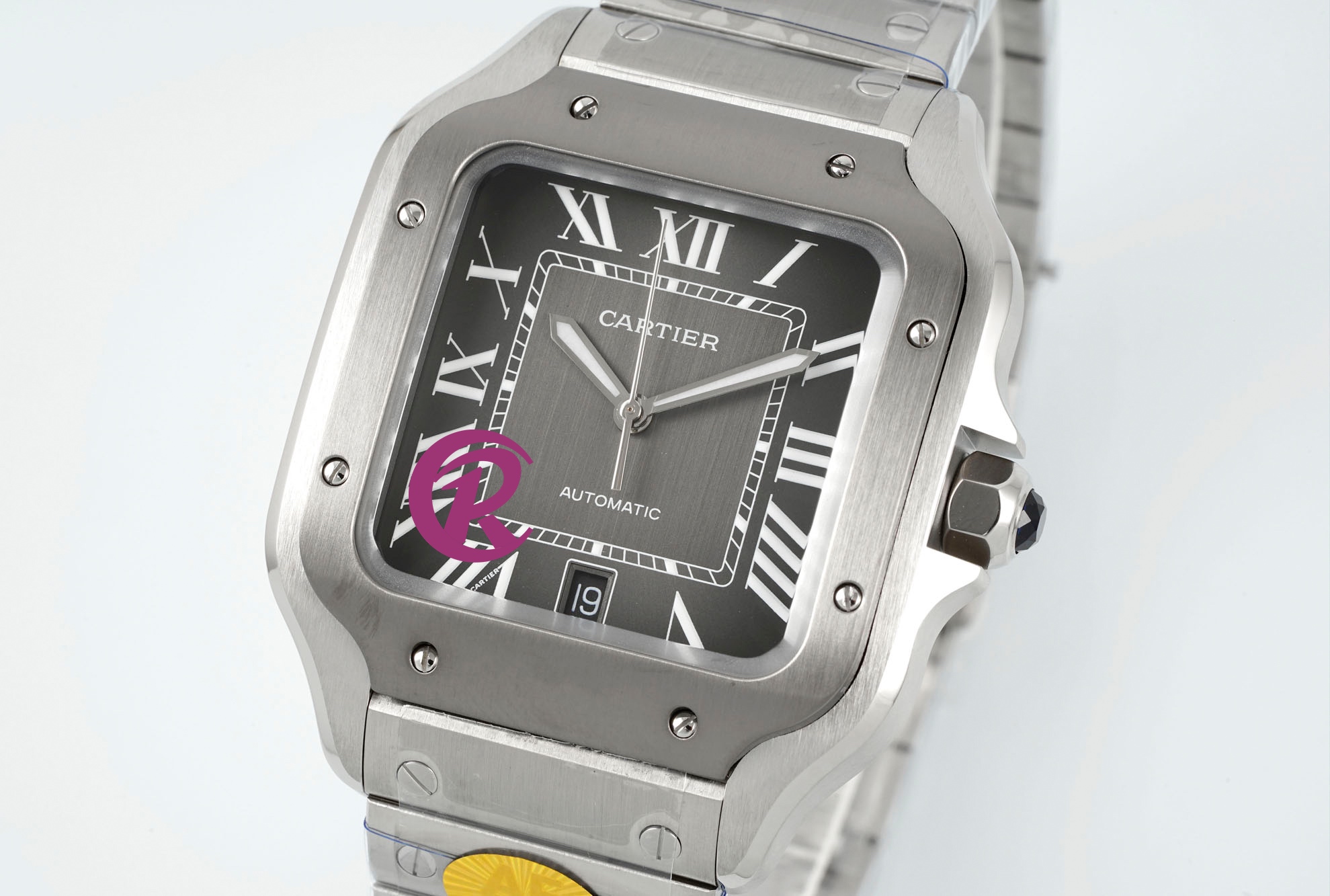 NO:860212,Santos series 39.8mm machinery,19860909山度士系列39.8mm机械,,Watch