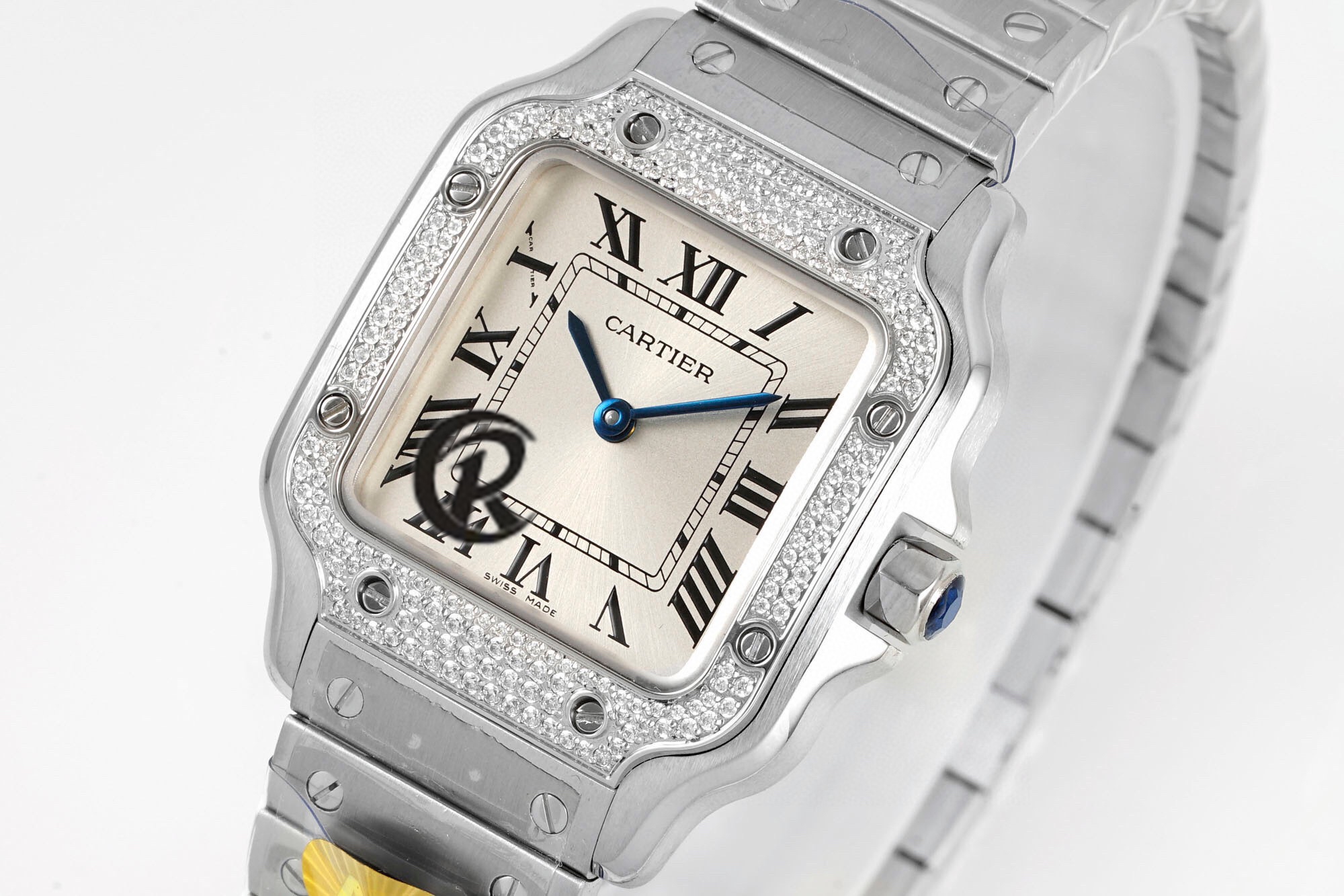 NO:860237,Santos series 27*34.5mm quartz,19860909山度士系列27*34.5mm石英,,Watch