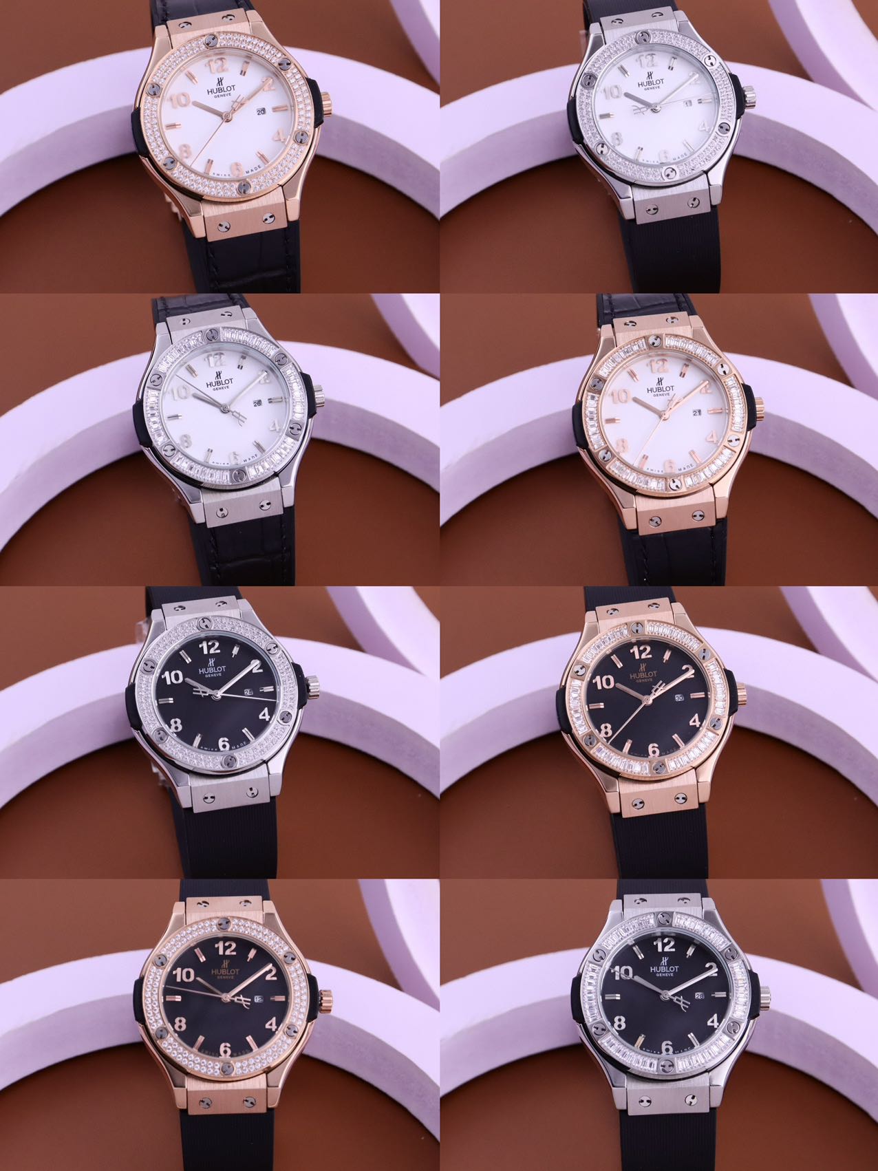 Hublot 中，恒宝款式齐全