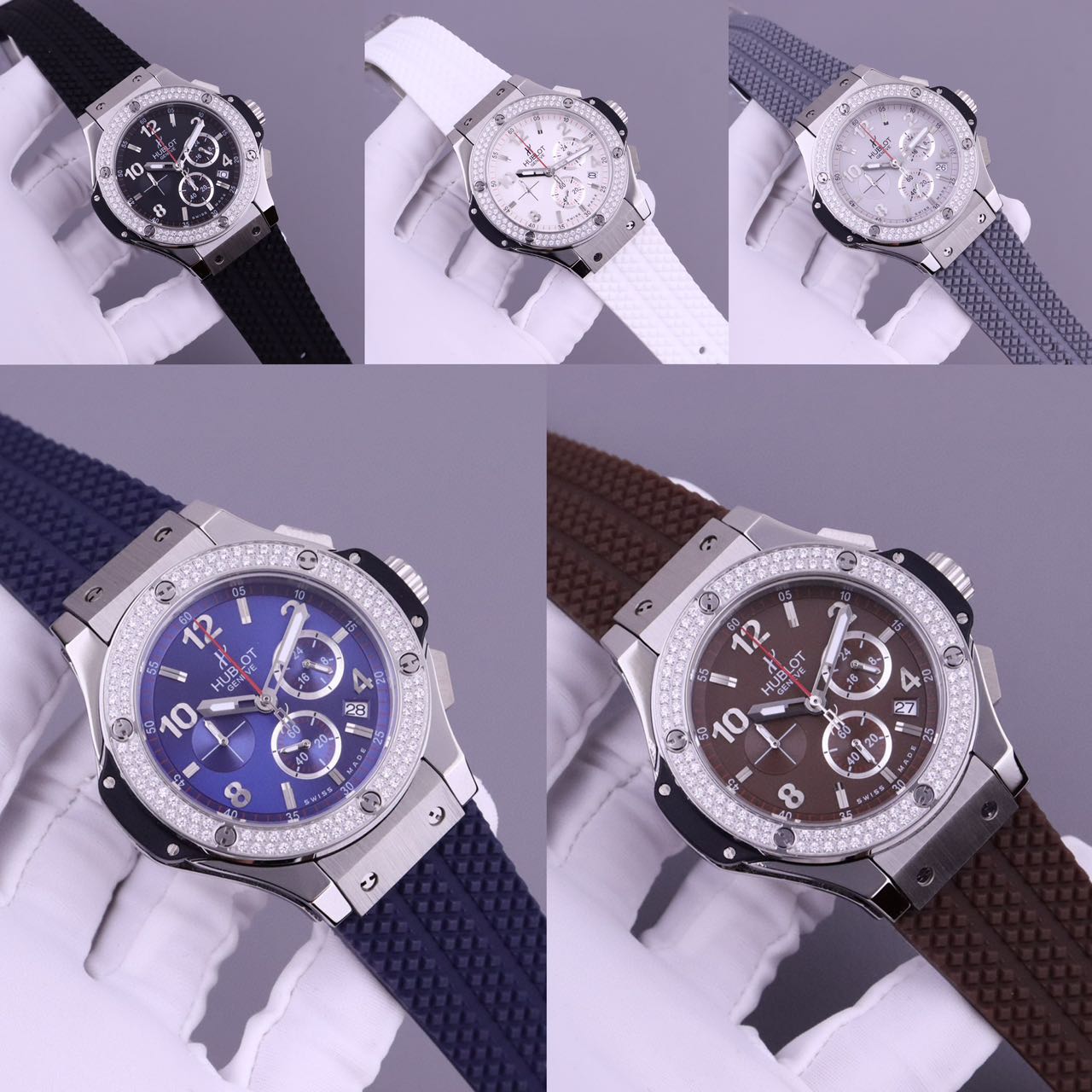 Hublot 中，恒宝款式齐全