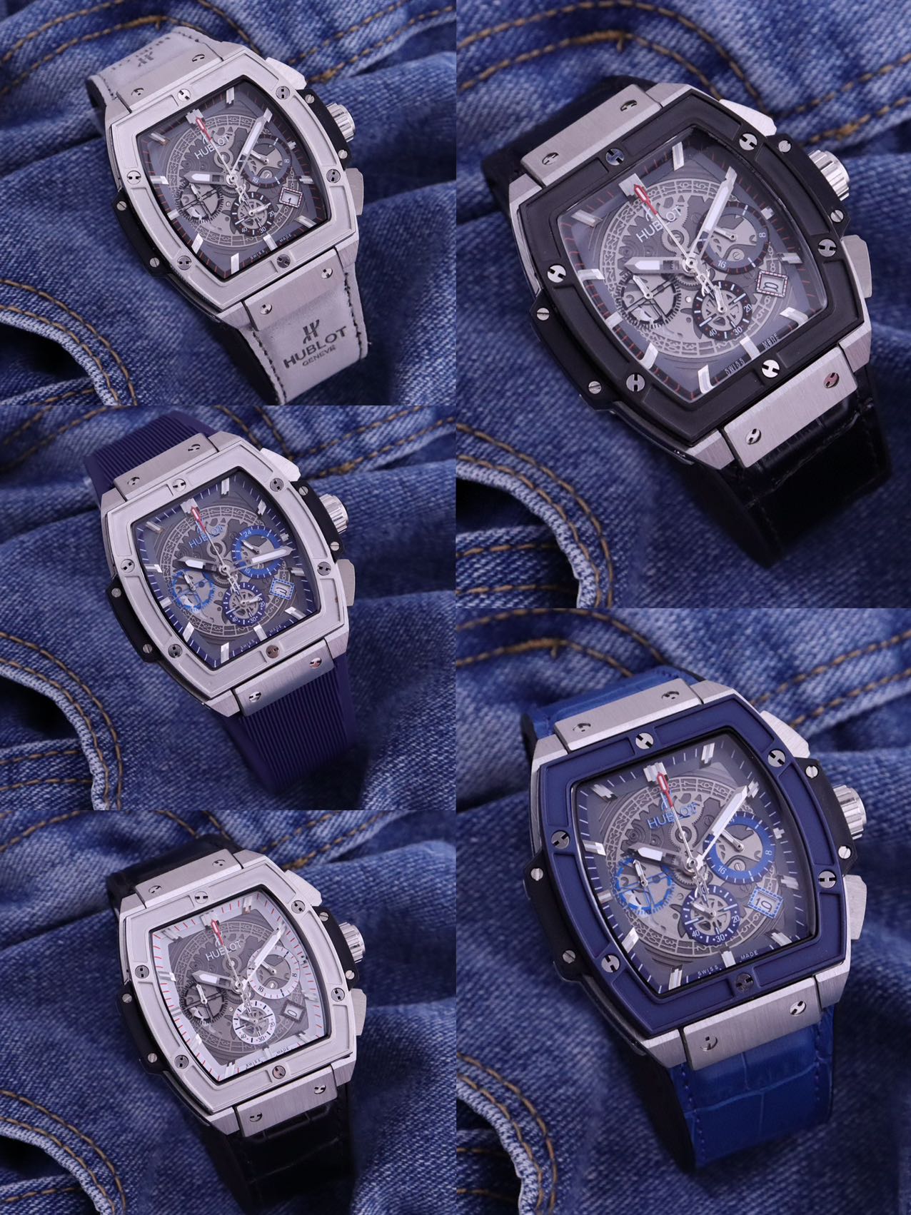 Hublot 中，恒宝款式齐全
