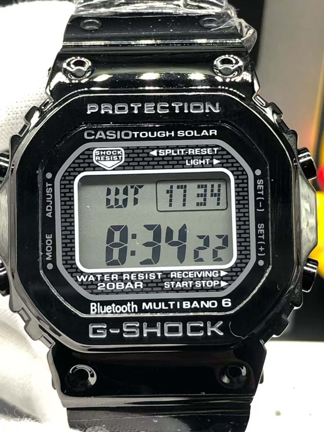 Unknown 卡西欧G-SHOCK GMW-B5000系列、35周年限量电子运动表 “鲞両” 售+海外订单 30米防水 百搭的电子表