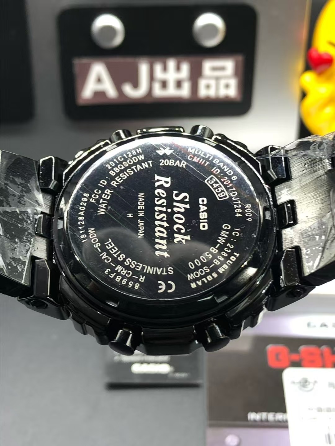 Unknown 卡西欧G-SHOCK GMW-B5000系列、35周年限量电子运动表 “鲞両” 售+海外订单 30米防水 百搭的电子表