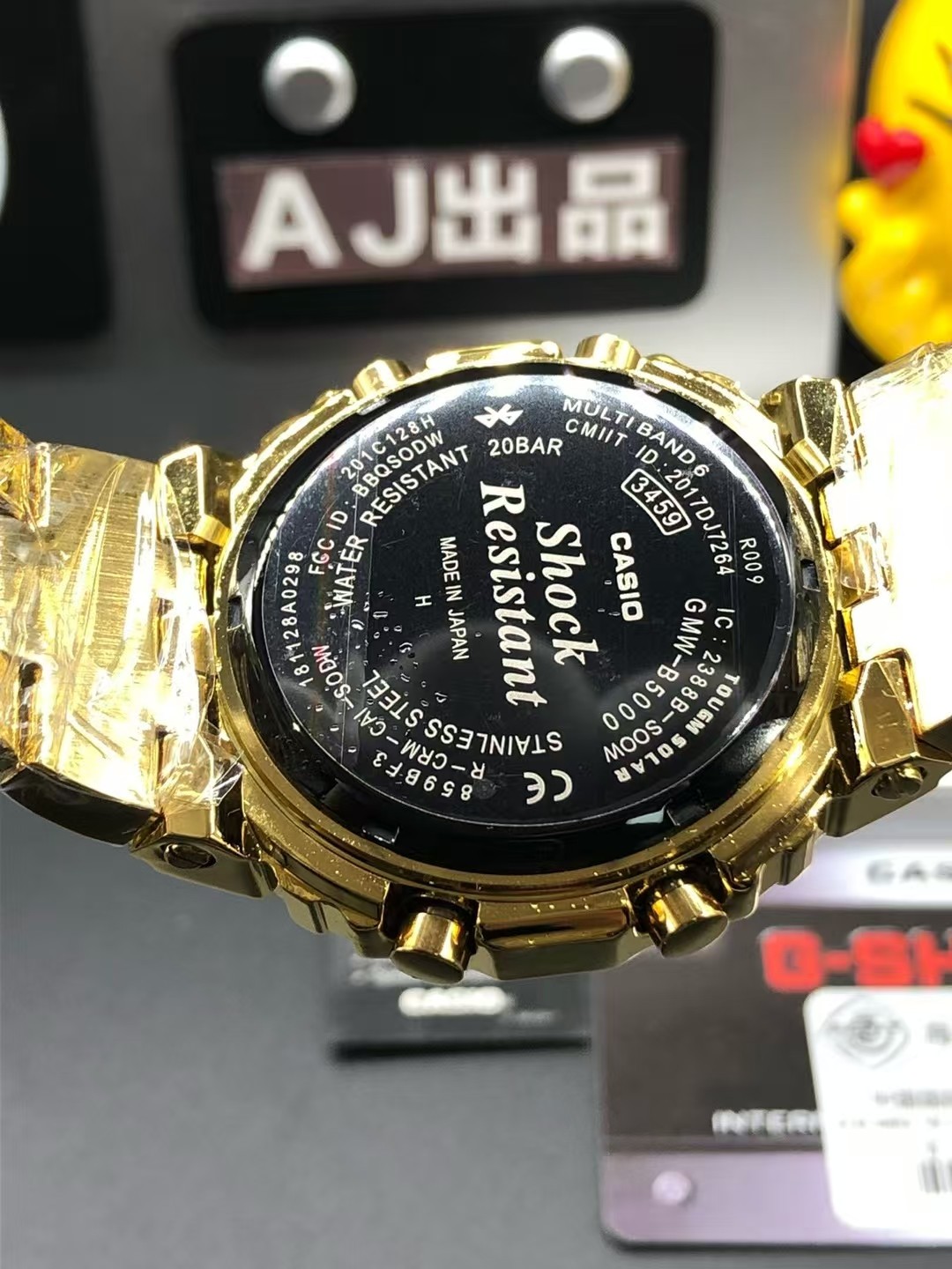 Unknown 卡西欧G-SHOCK GMW-B5000系列、35周年限量电子运动表 “鲞両” 售+海外订单 30米防水 百搭的电子表