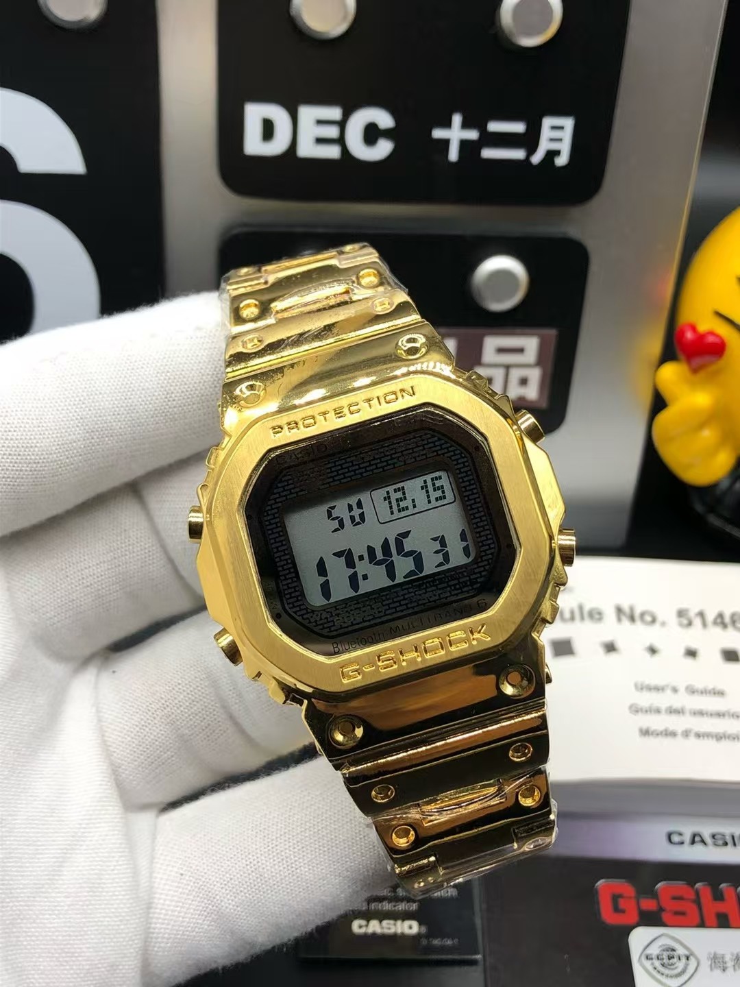 Unknown 卡西欧G-SHOCK GMW-B5000系列、35周年限量电子运动表 “鲞両” 售+海外订单 30米防水 百搭的电子表