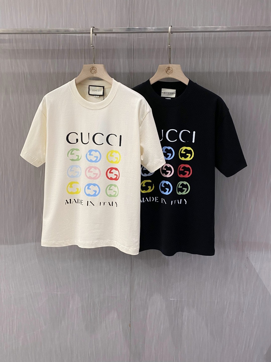 Gucci Clothing T-Shirt Printing Cotton Spring Collection Fashion Short Sleeve
