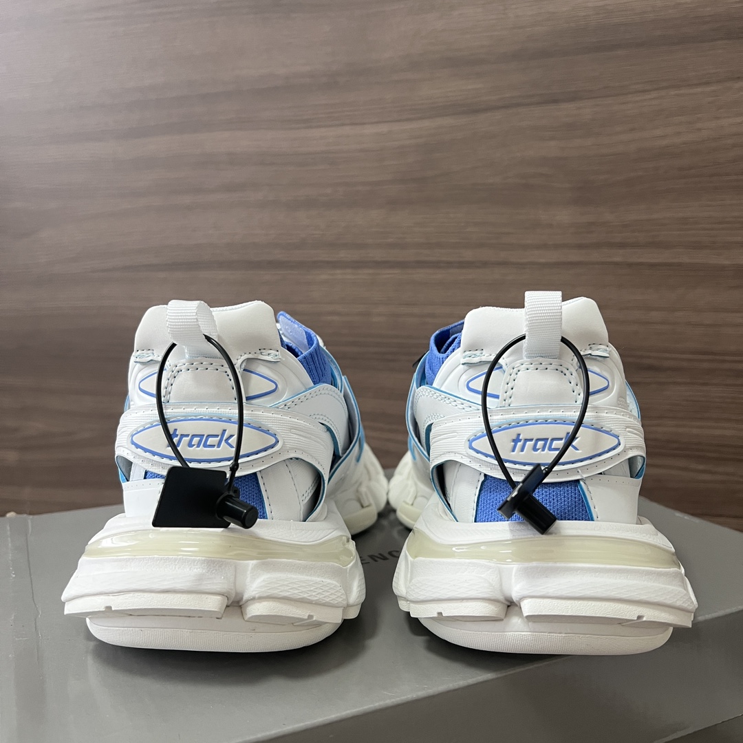 Hermès 巴黎世家3 0 三代户外概念鞋白蓝飞织Balenciaga Sneaker Tess s