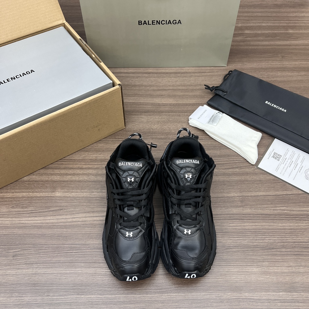 Found Replica
 Balenciaga Sneakers Casual Shoes Best Quality Black Men Vintage Low Tops