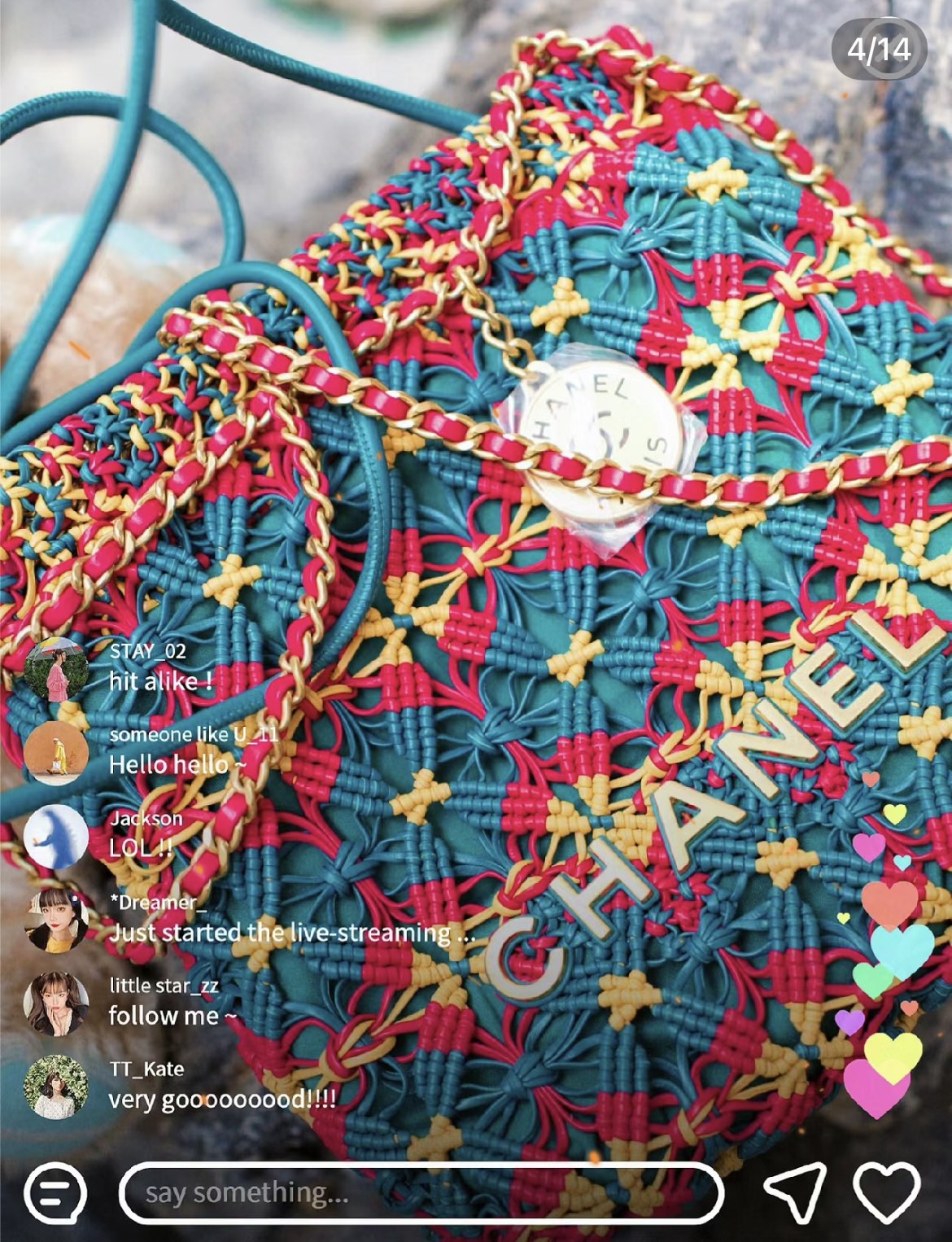 𝐂𝐡𝐚𝐧𝐞𝐥 23A mini bag 
纯手工编织 
收藏款 即将出货 预订