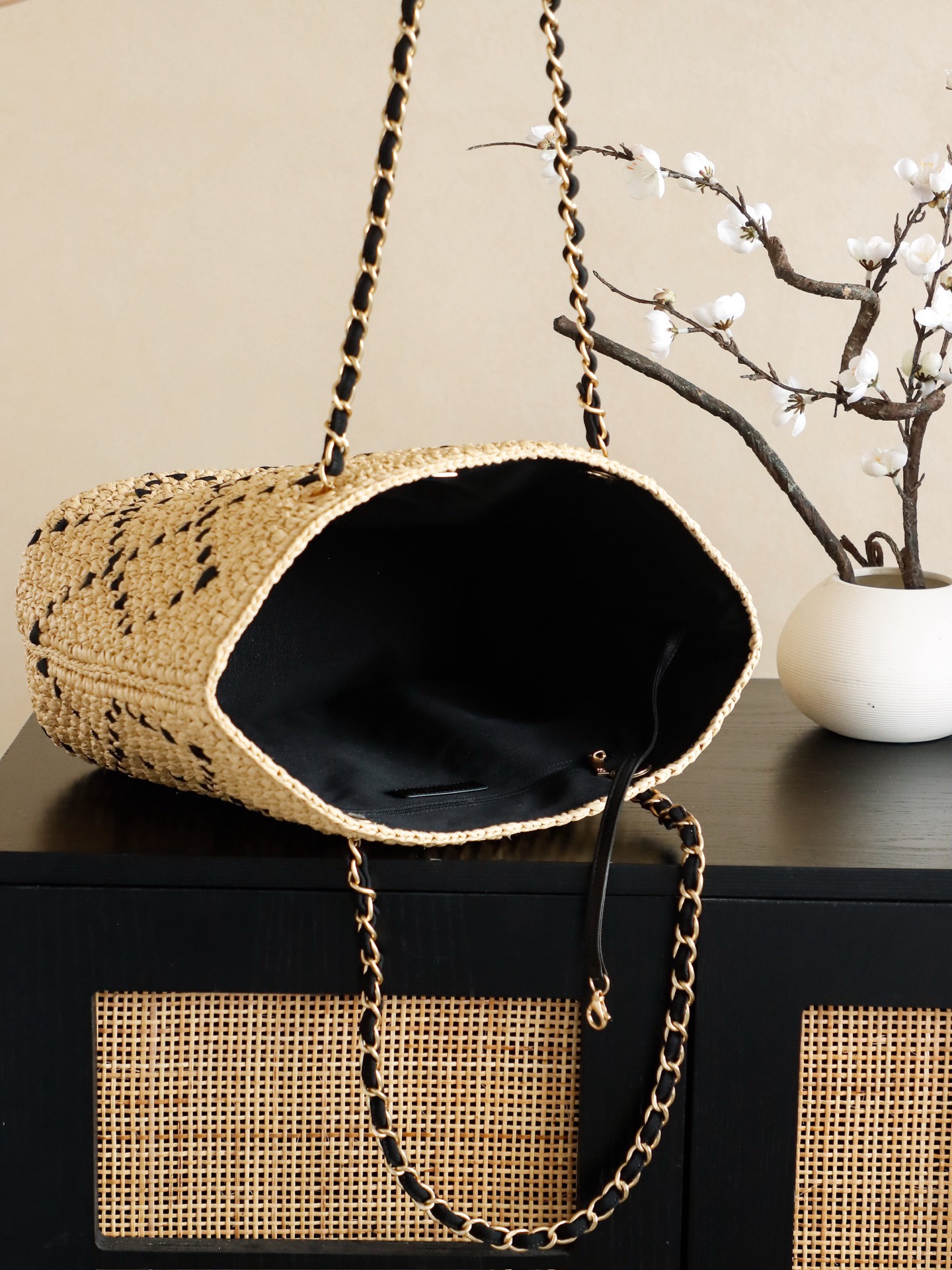 Chanel Woven Raffia Tote Bag, Spring/Summer Collection, Large Size 6 i1752817210304 6737 0 5