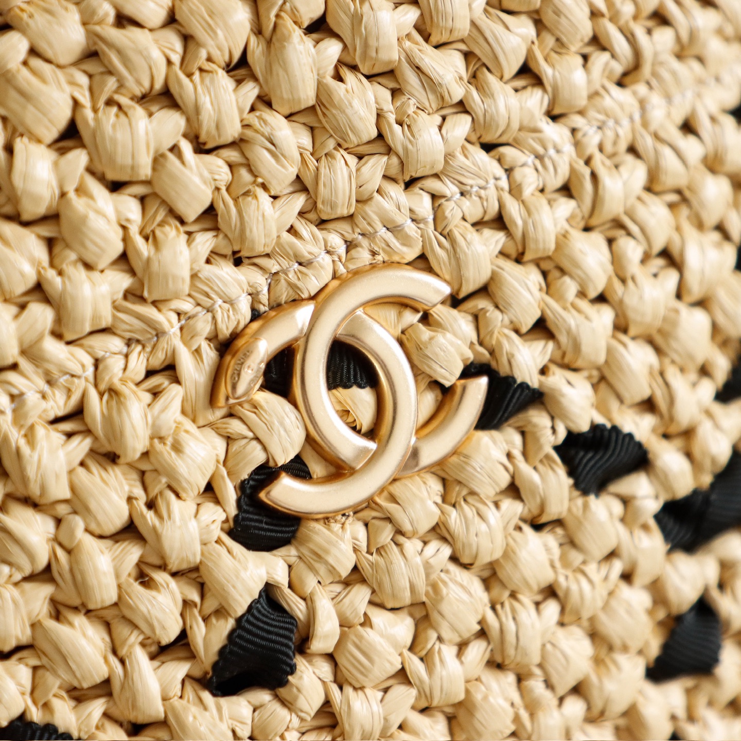 Chanel Woven Raffia Tote Bag, Spring/Summer Collection, Large Size 8 i1752817211891 9495 0 6