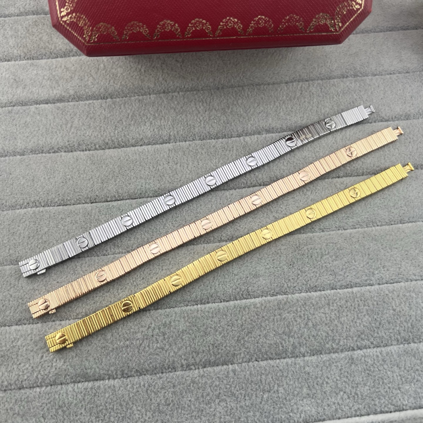 NO:619352,Cartier Cartier new striped screw bracelet,Cartier bracelet,cartier,cartier,bracelet,bracelet19860909卡地亚 Cartier 新款条纹螺丝手链,卡地亚手镯,cartier,cartier,bracelet,bracelet,Jewelry