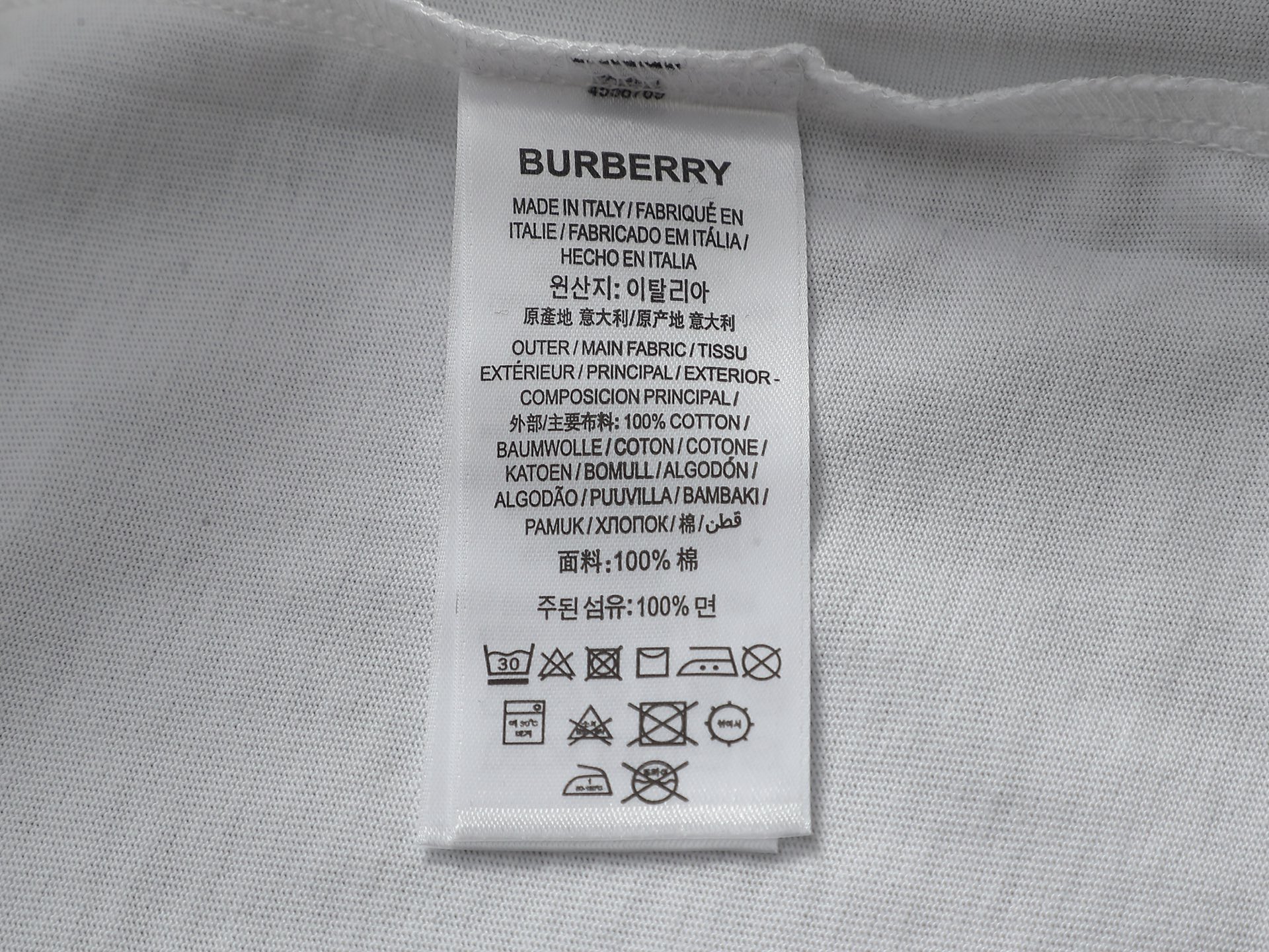 Burberry BURBERRY BBR 巴宝莉 微宽版型