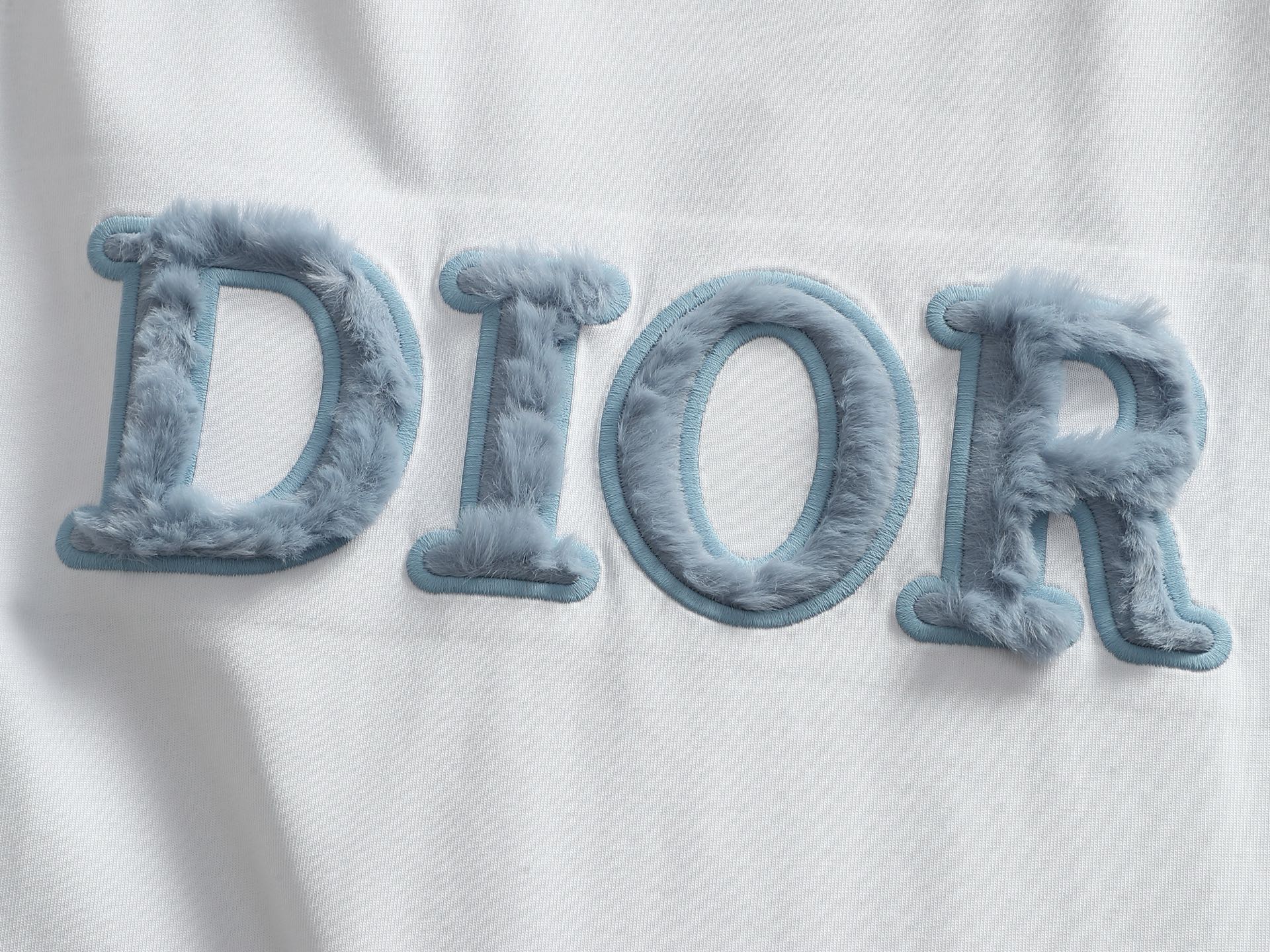 Dior Dior 迪奥 微宽版 CD 25ss新款独家限定 dior字母刺绣拼接植毛绒 作为奢侈界的龙头