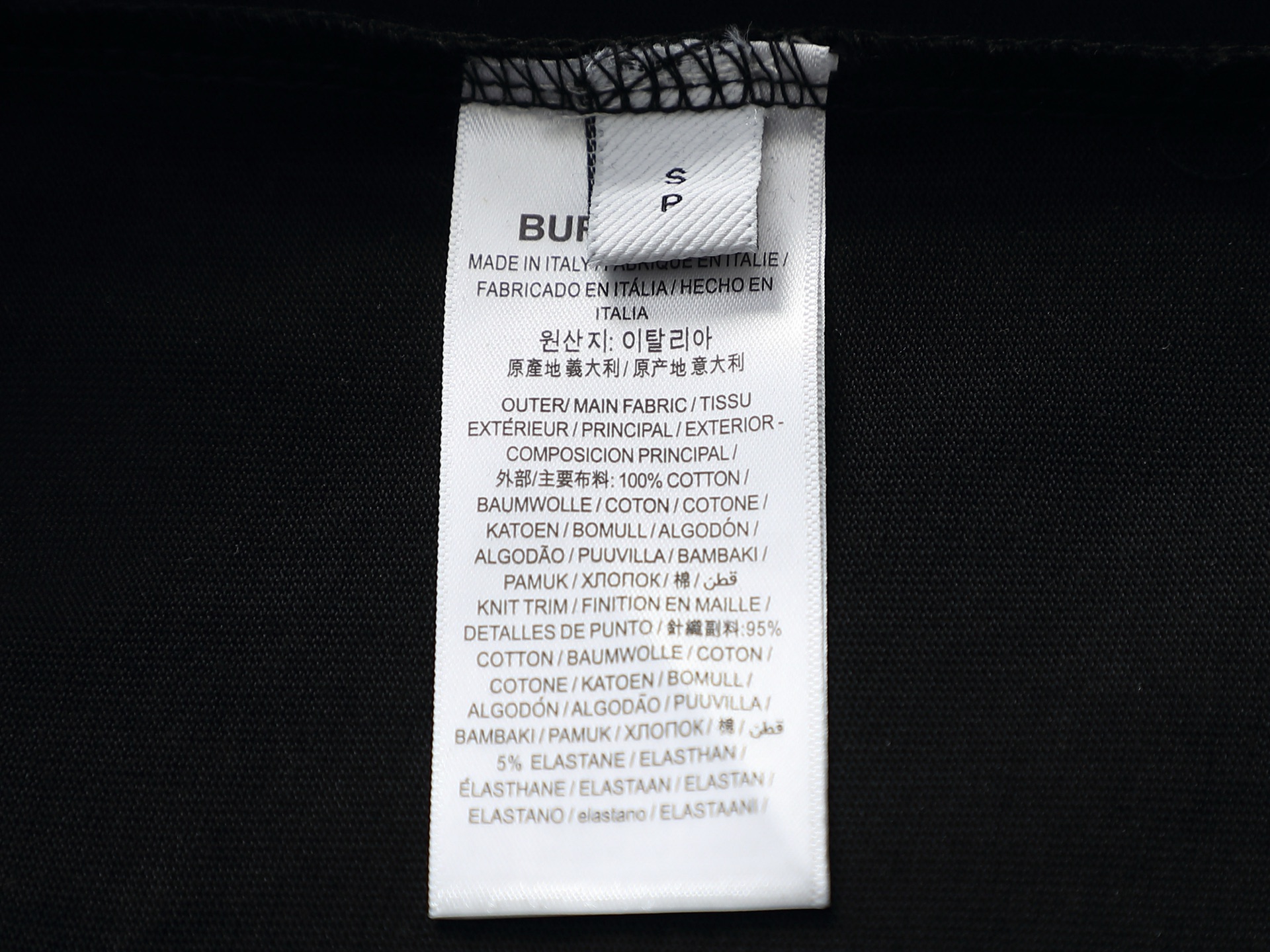 Burberry BURBERRY BBR 巴宝莉 微宽版型S-Xl