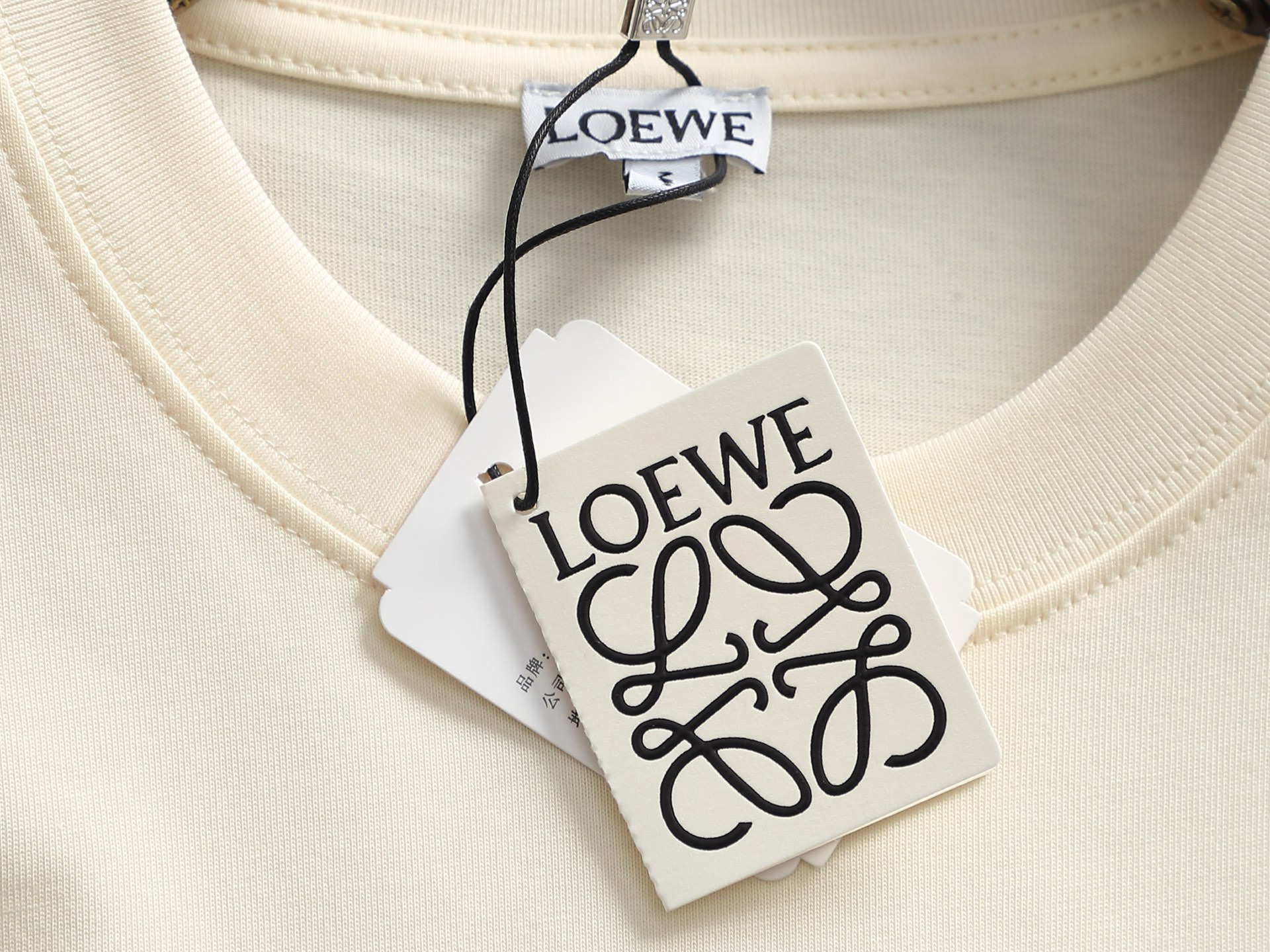 Loewe LOEWE罗意威 高密度立体口袋logo刺绣 短袖T恤