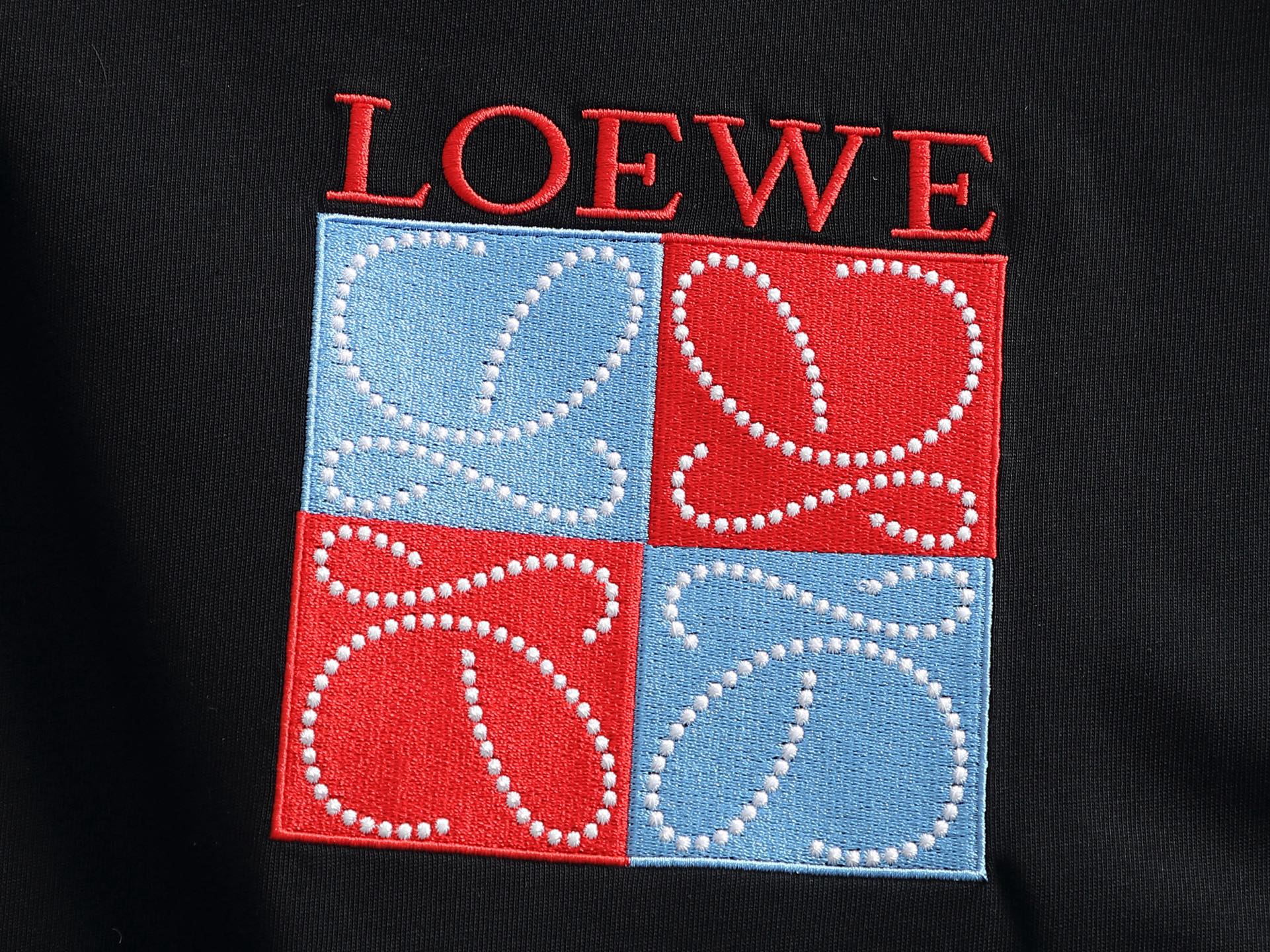 Loewe LOEWE罗意威 高密度立体口袋logo刺绣 短袖T恤