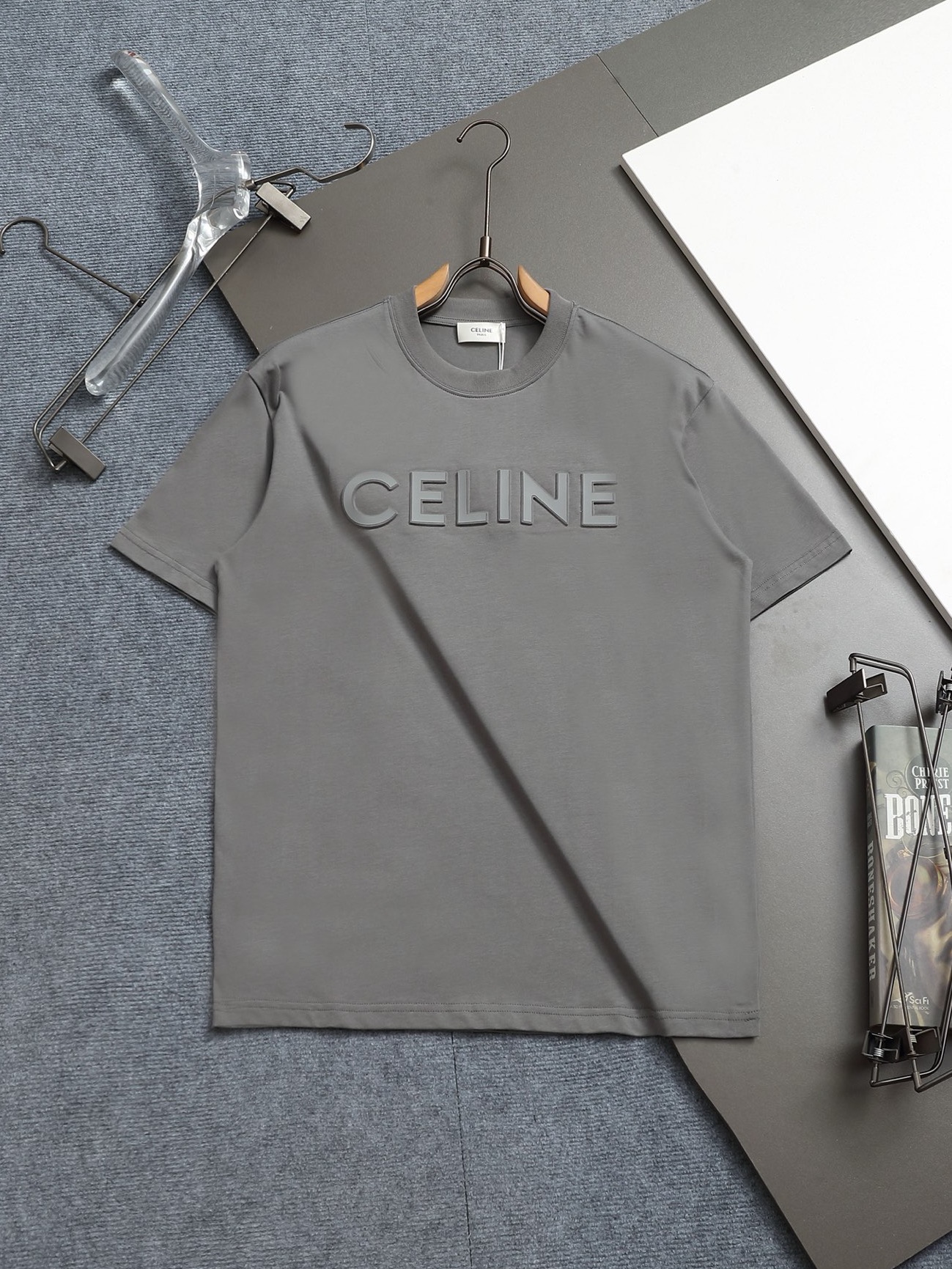 Celine CELINE赛琳3D立体压花短袖