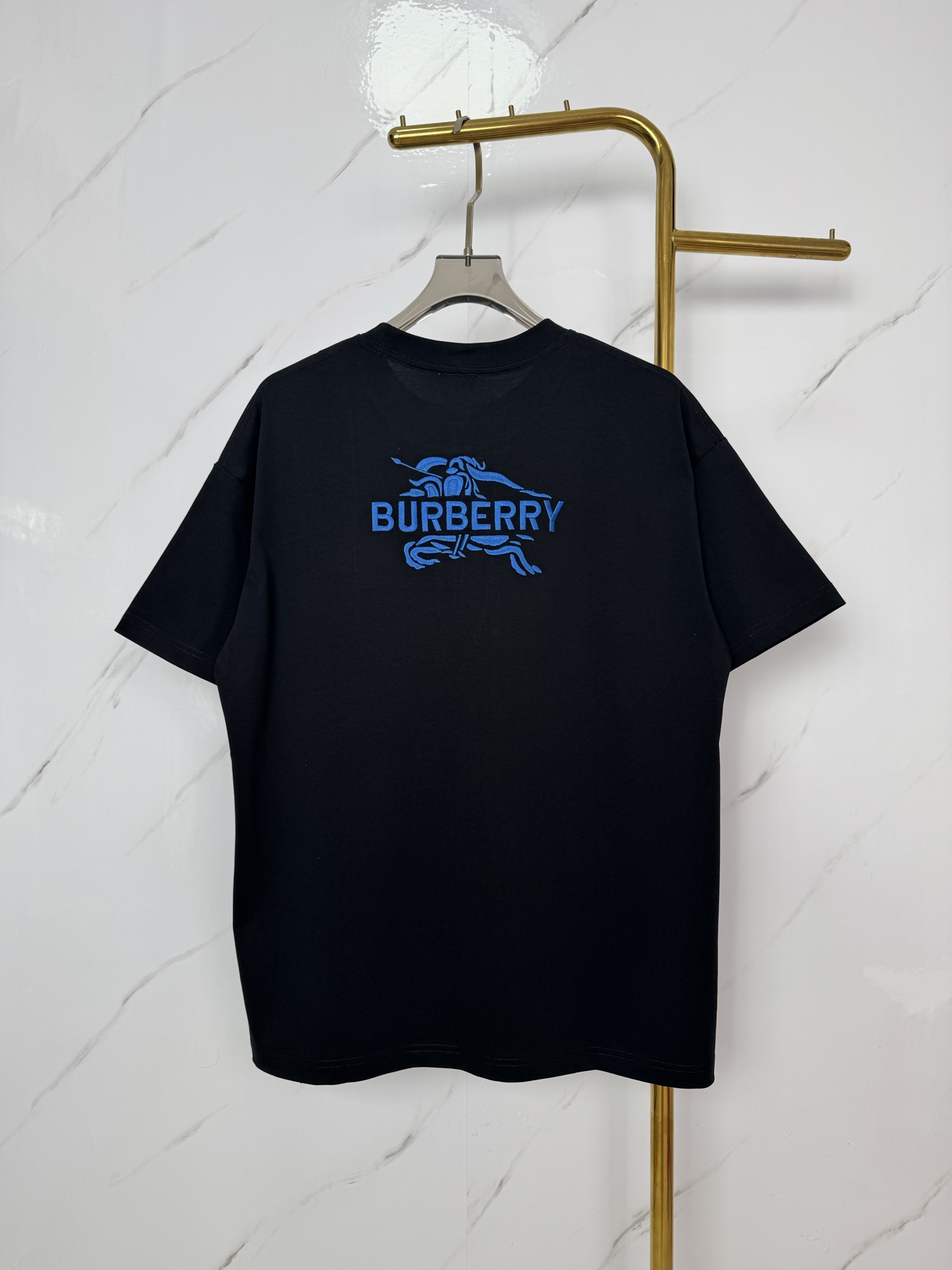 Burberry BBR/巴宝莉 战马字母刺绣短袖T恤