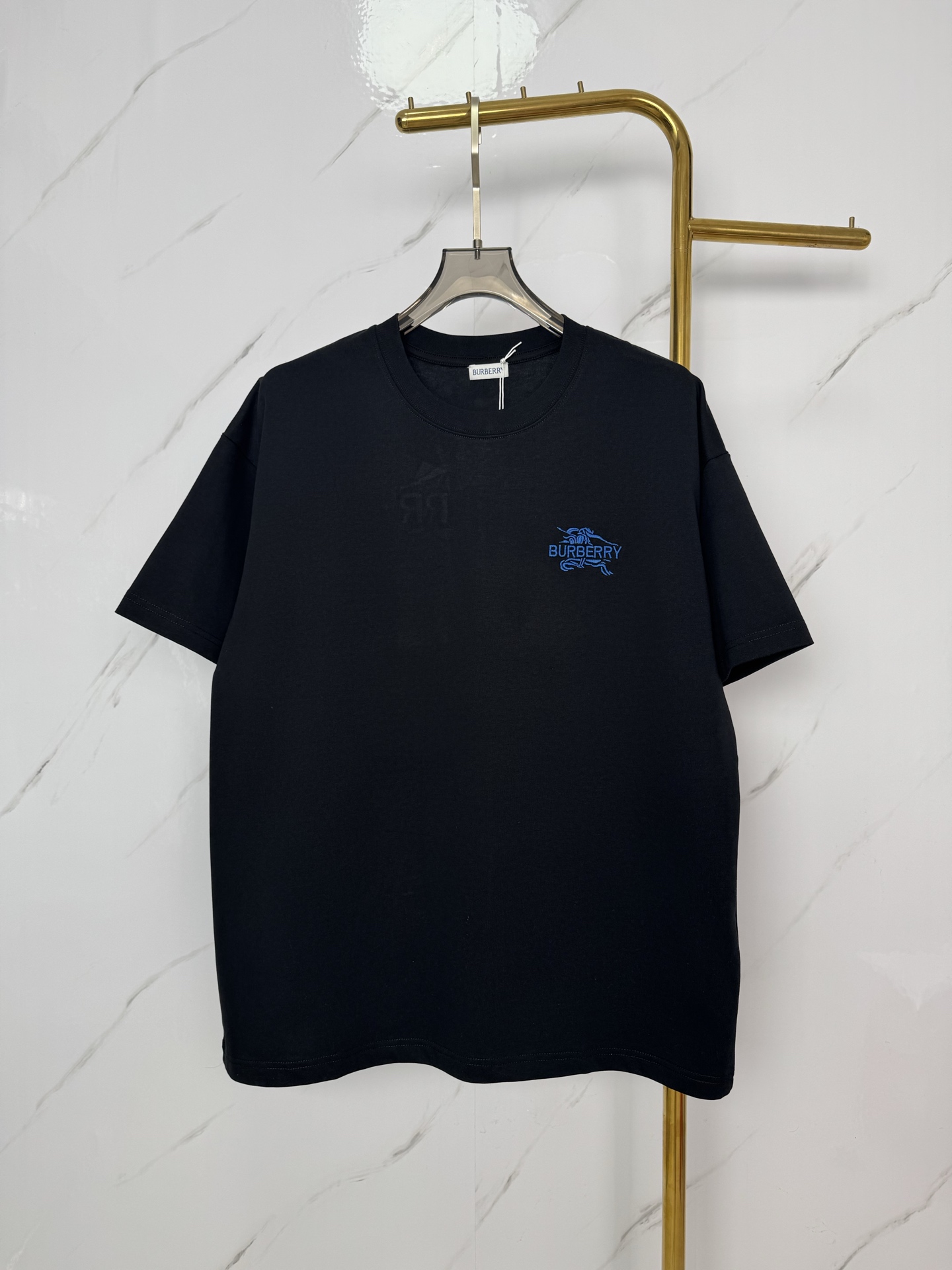 Burberry BBR/巴宝莉 战马字母刺绣短袖T恤