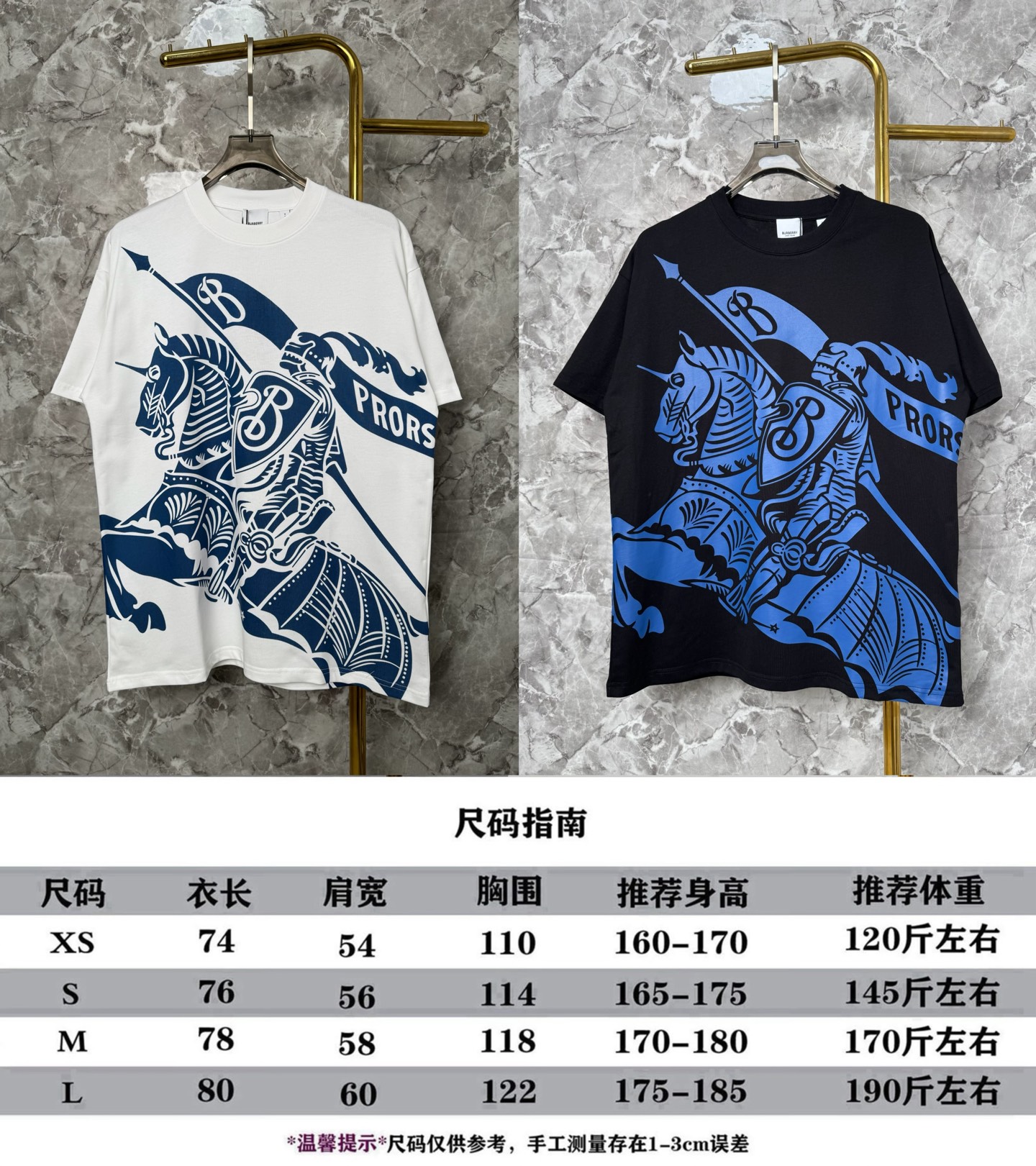 Burberry BURBERRY BBR 巴宝莉 微宽版型XS-L