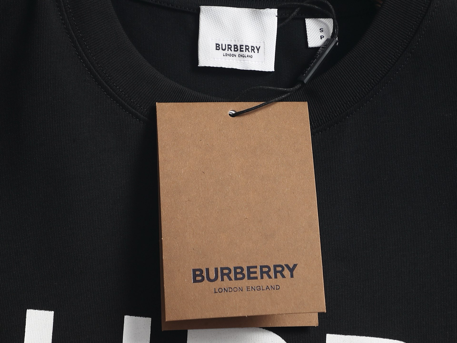 Burberry BURBERRY BBR 巴宝莉 新款独家限定 最新最 双杠英文字母印花logo 精美重工艺 280克洗水面料T恤作为奢侈界的龙头