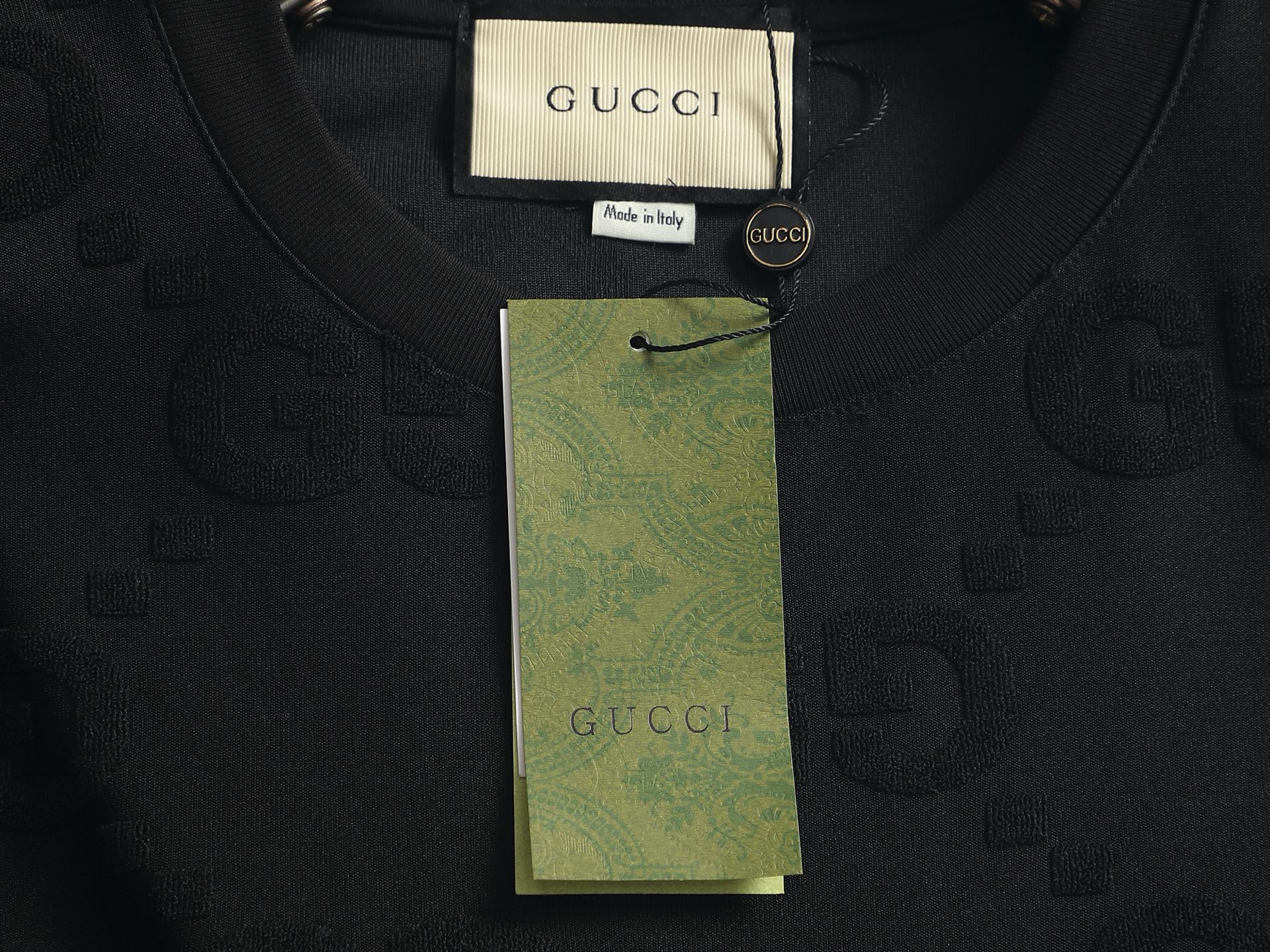 Gucci GUCCI/古驰-定制提花字母圆领T恤