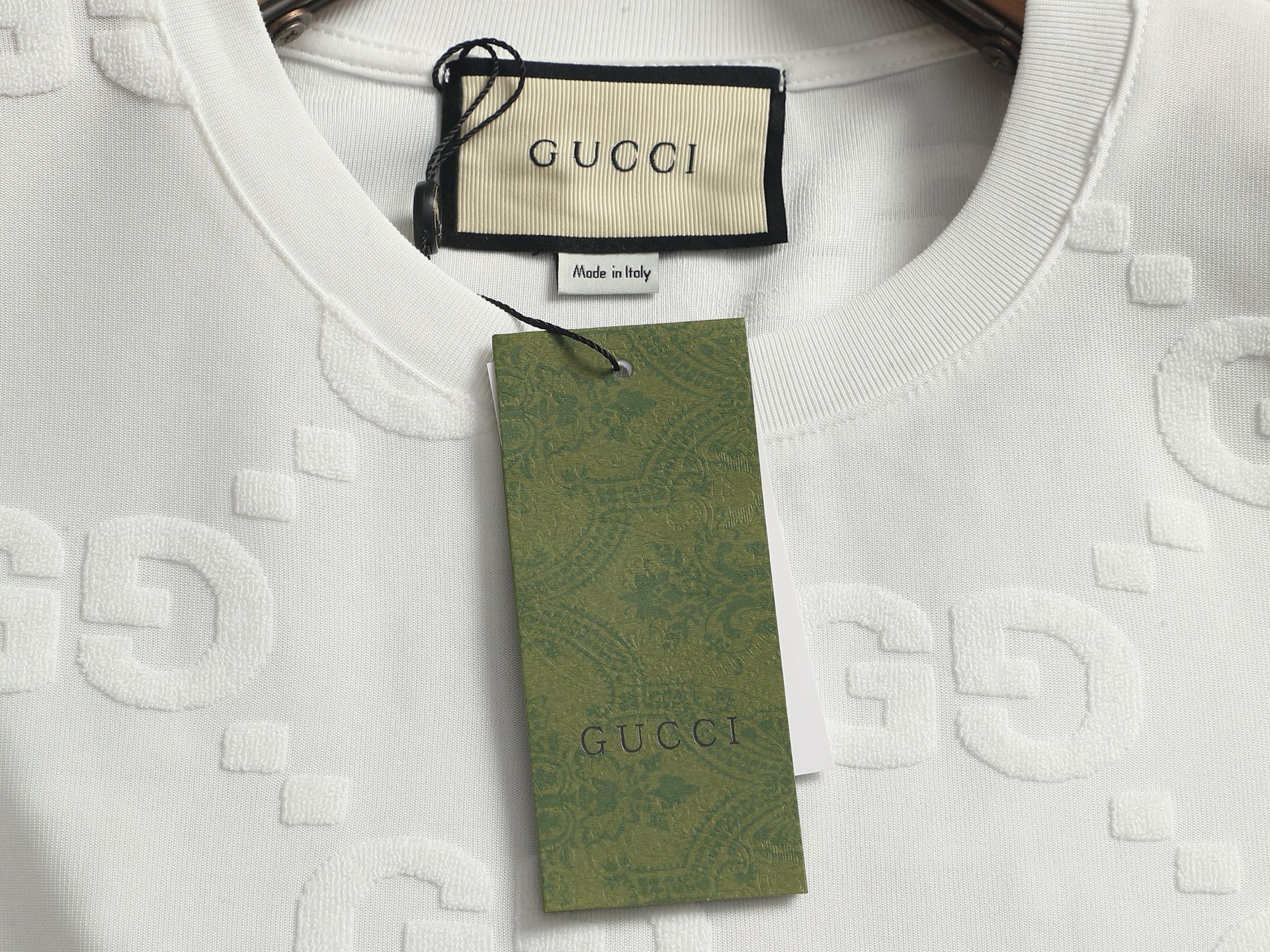 Gucci GUCCI/古驰-定制提花字母圆领T恤