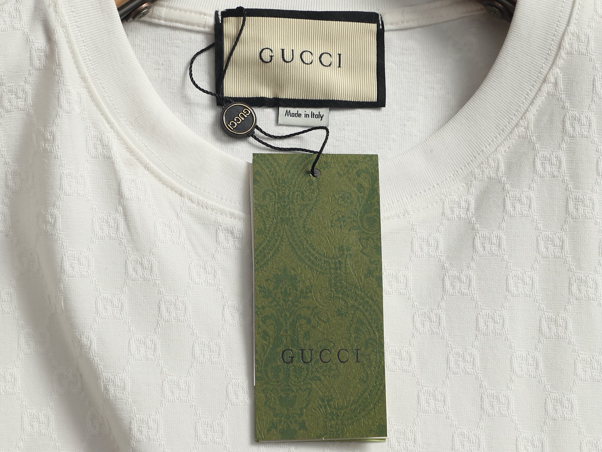 Gucci GUCCI/古驰-定制提花字母圆领T恤