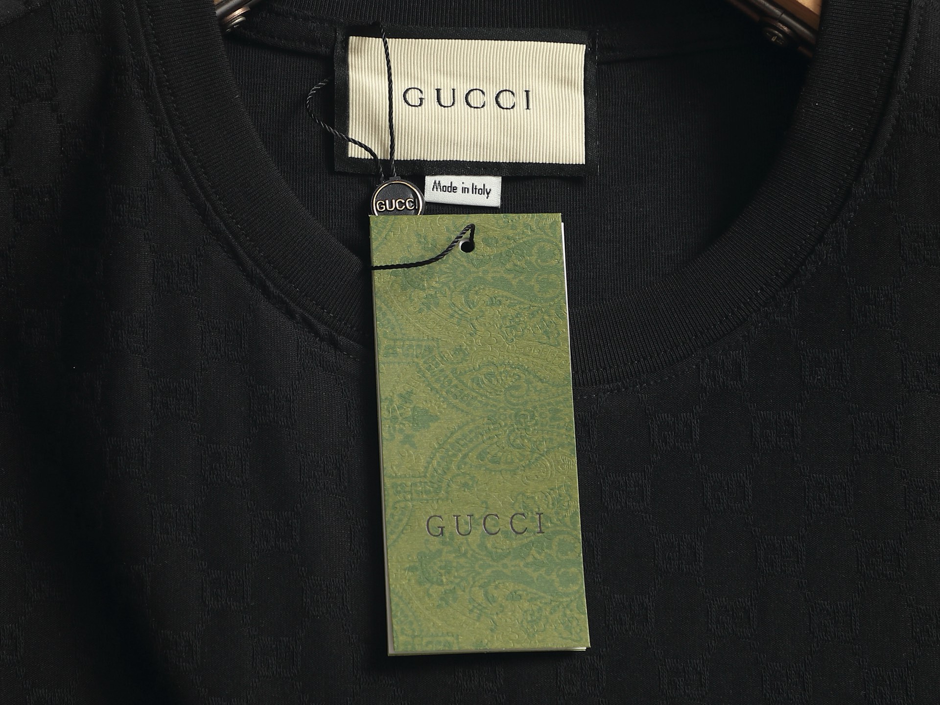 Gucci GUCCI/古驰-定制提花字母圆领T恤