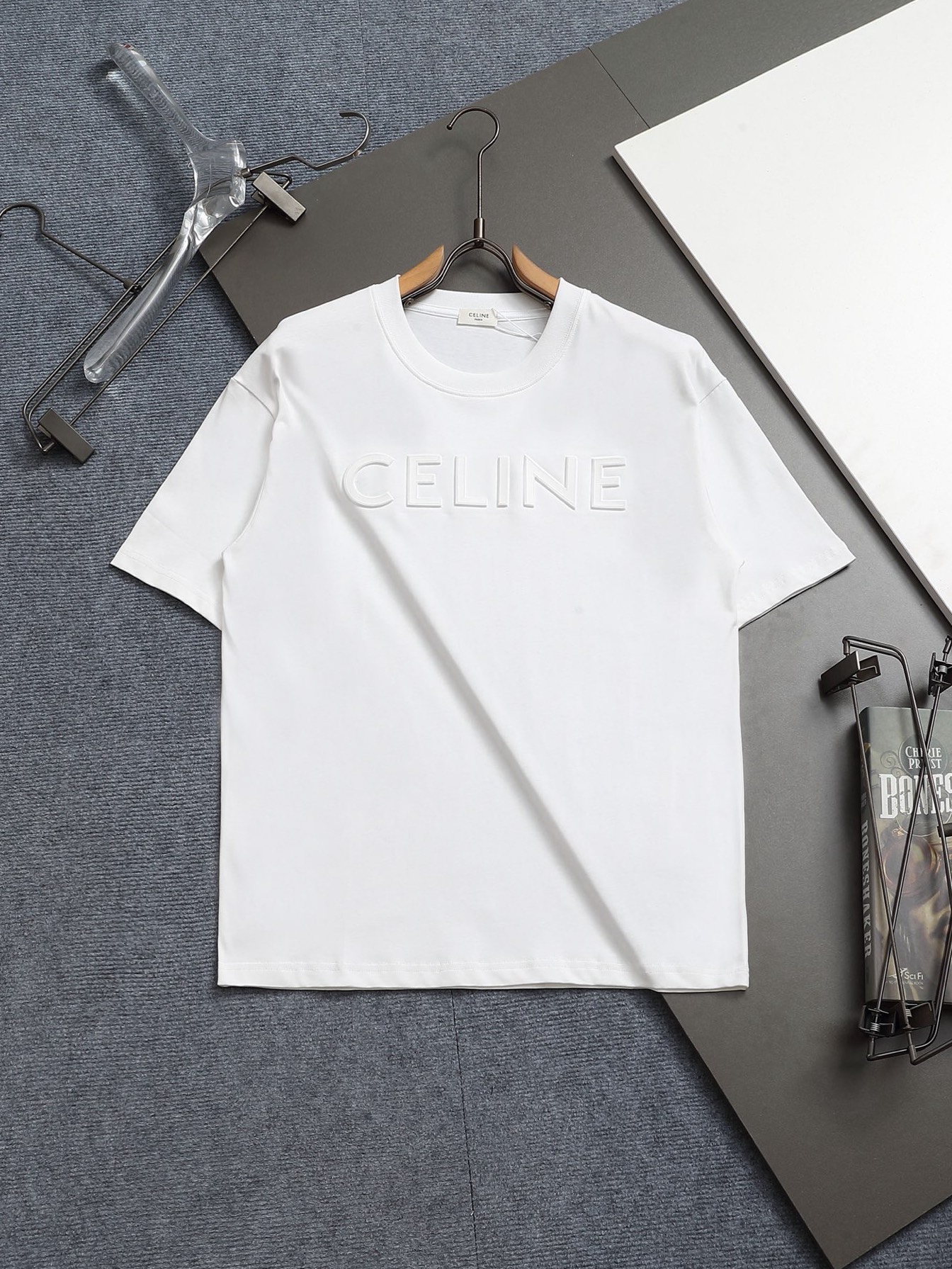 Celine CELINE赛琳3D立体压花短袖
