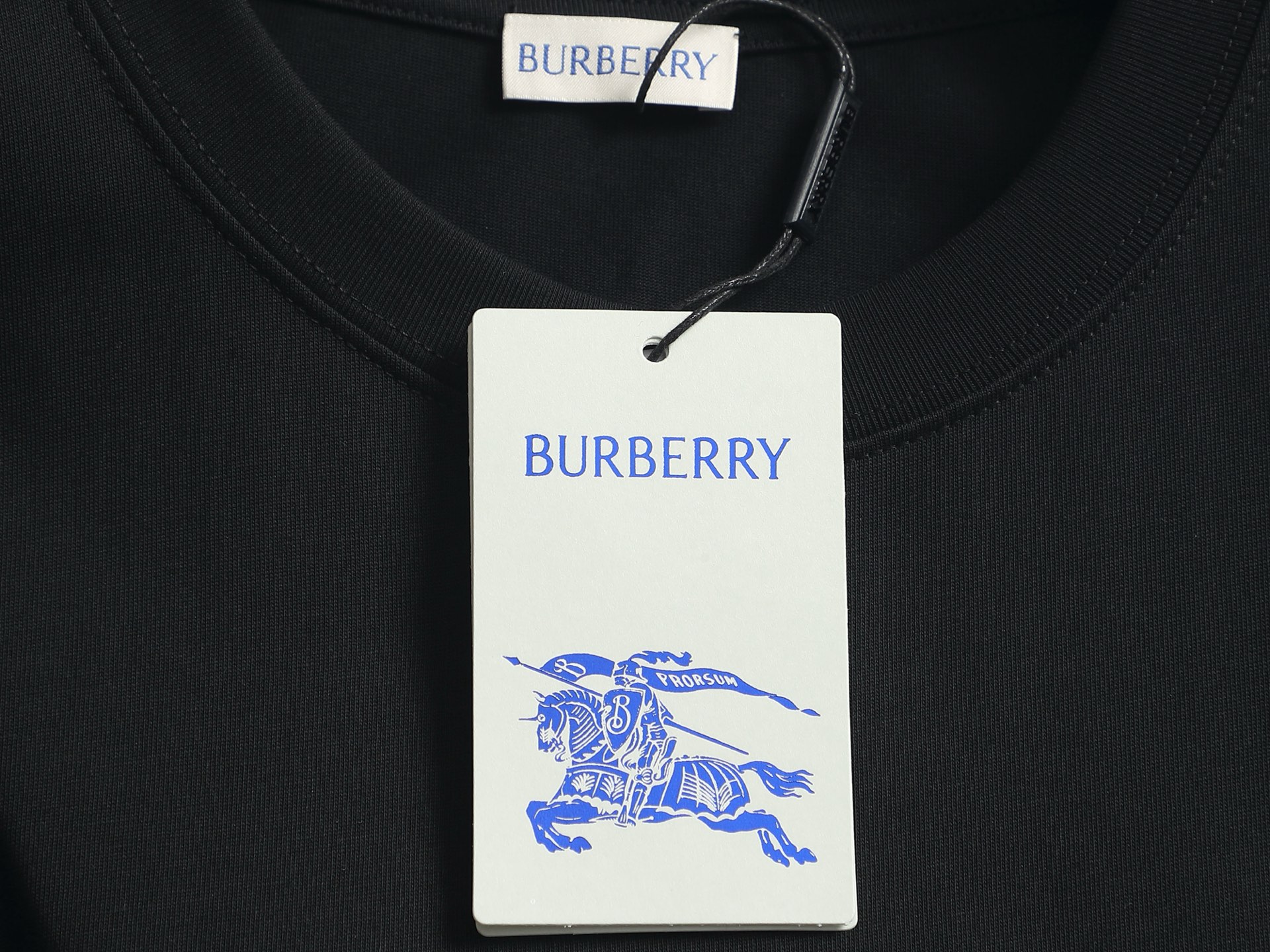 Burberry BBR/巴宝莉 战马字母刺绣短袖T恤