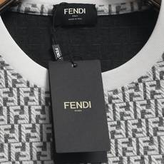 FENDI 芬迪 满幅老花提花短袖T恤 字母提花毛巾T恤 针织提花短袖 定制面料采用威化布织法,提花针 FENDI 芬迪 满幅老花提花短袖T恤 字母提花毛巾T恤 针织提花短袖 定制面料采用威化布织法,提花针