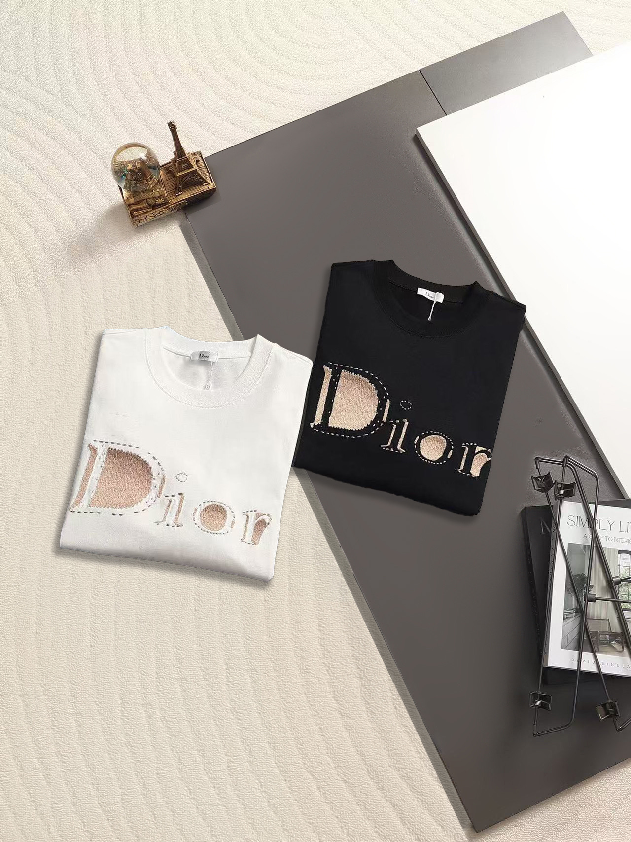 Dior DIOR迪奥 字母立体万针 刺绣