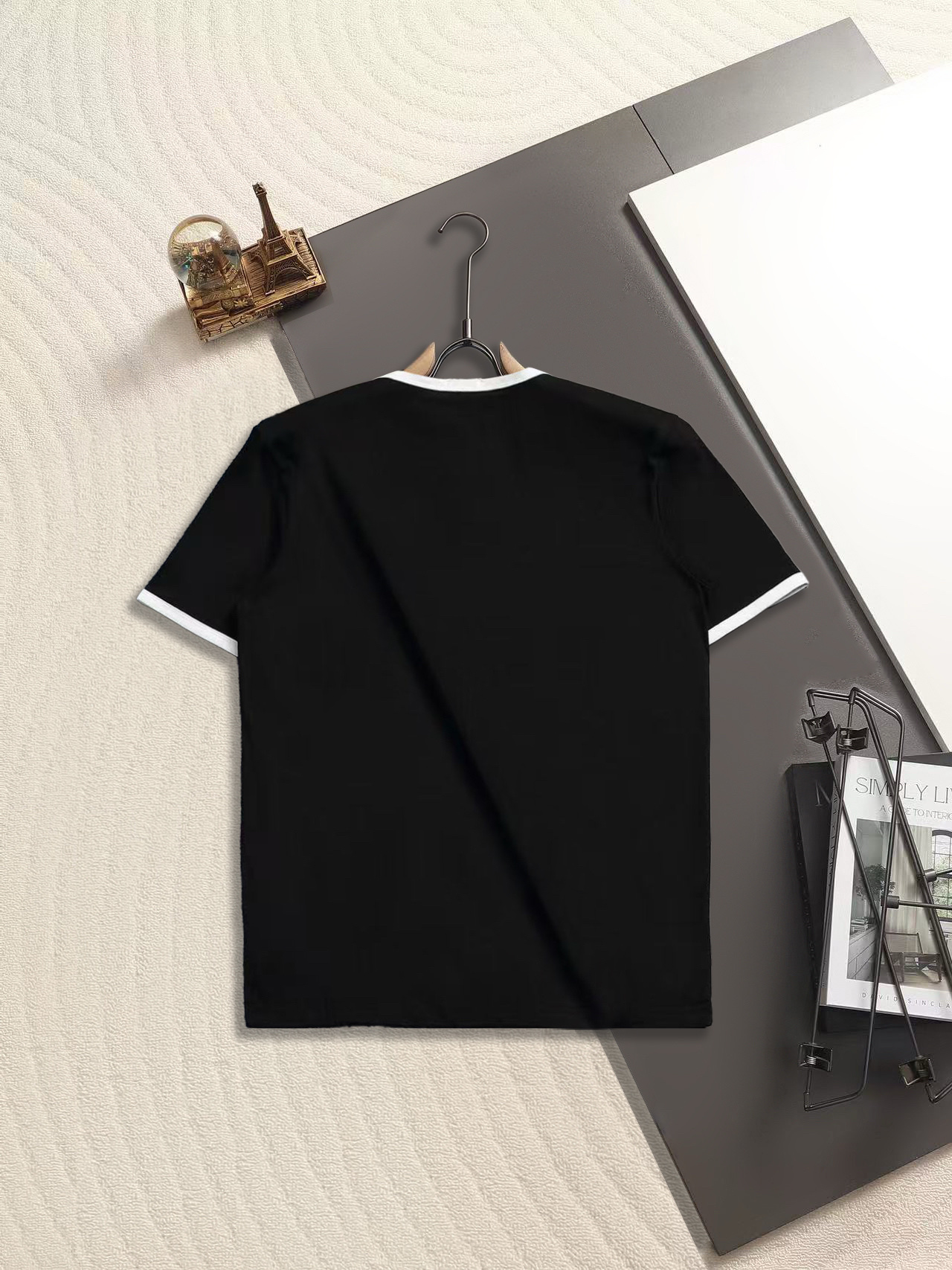 CELINE/塞琳凯旋门经典T恤短袖 独家定织定染纯棉料 柔软舒适 前幅ＰＡＲＩＳ凯旋门徽标印花 春夏最