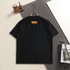 louis Vuitton/路易威登-毛巾提花圆领T恤经典棋盘格满身提花LOGO标志纯原品质 原版面料1 louis Vuitton/路易威登-毛巾提花圆领T恤经典棋盘格满身提花LOGO标志纯原品质 原版面料1