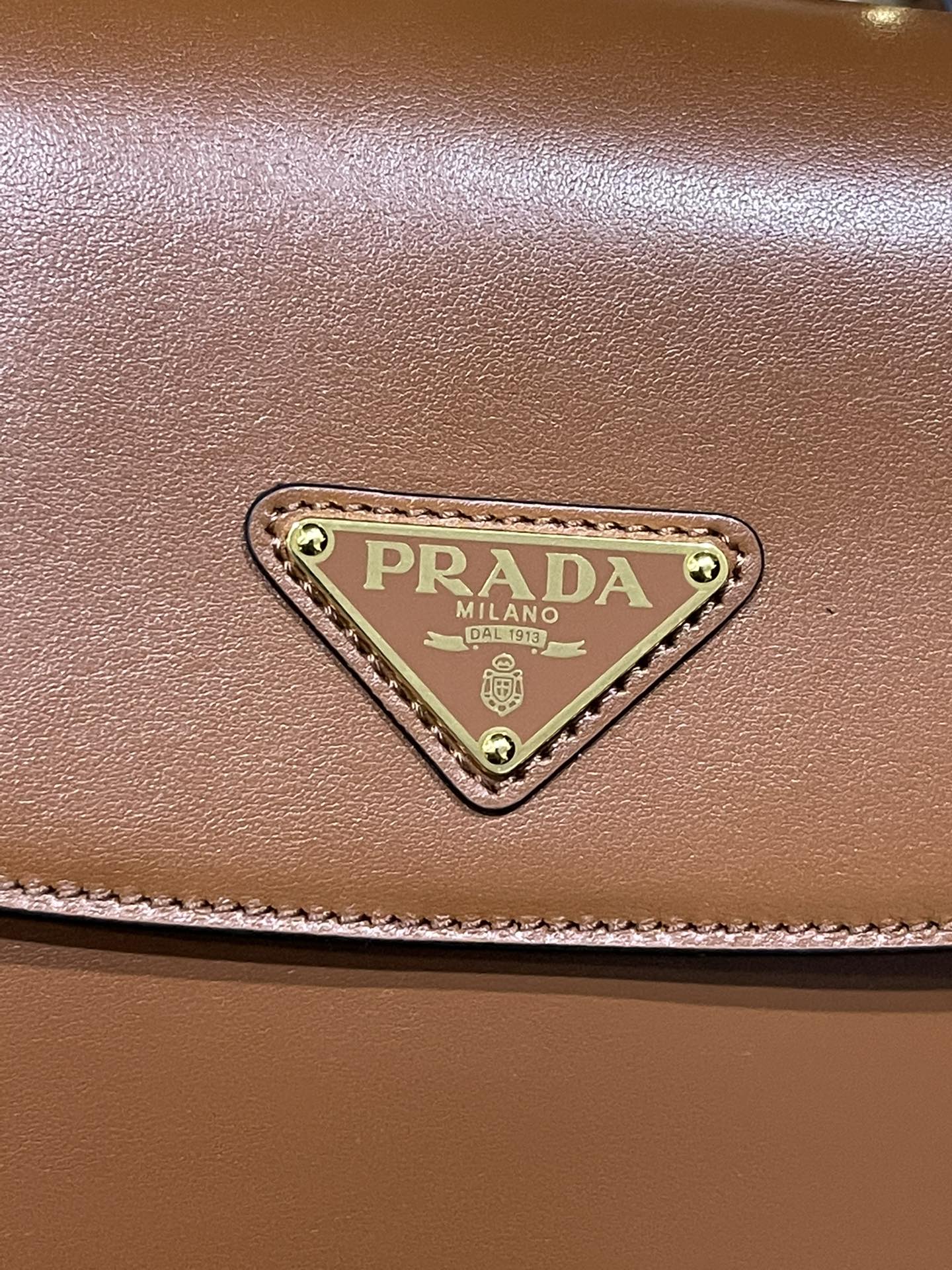 Prada The introduction of the triangle card is perfect