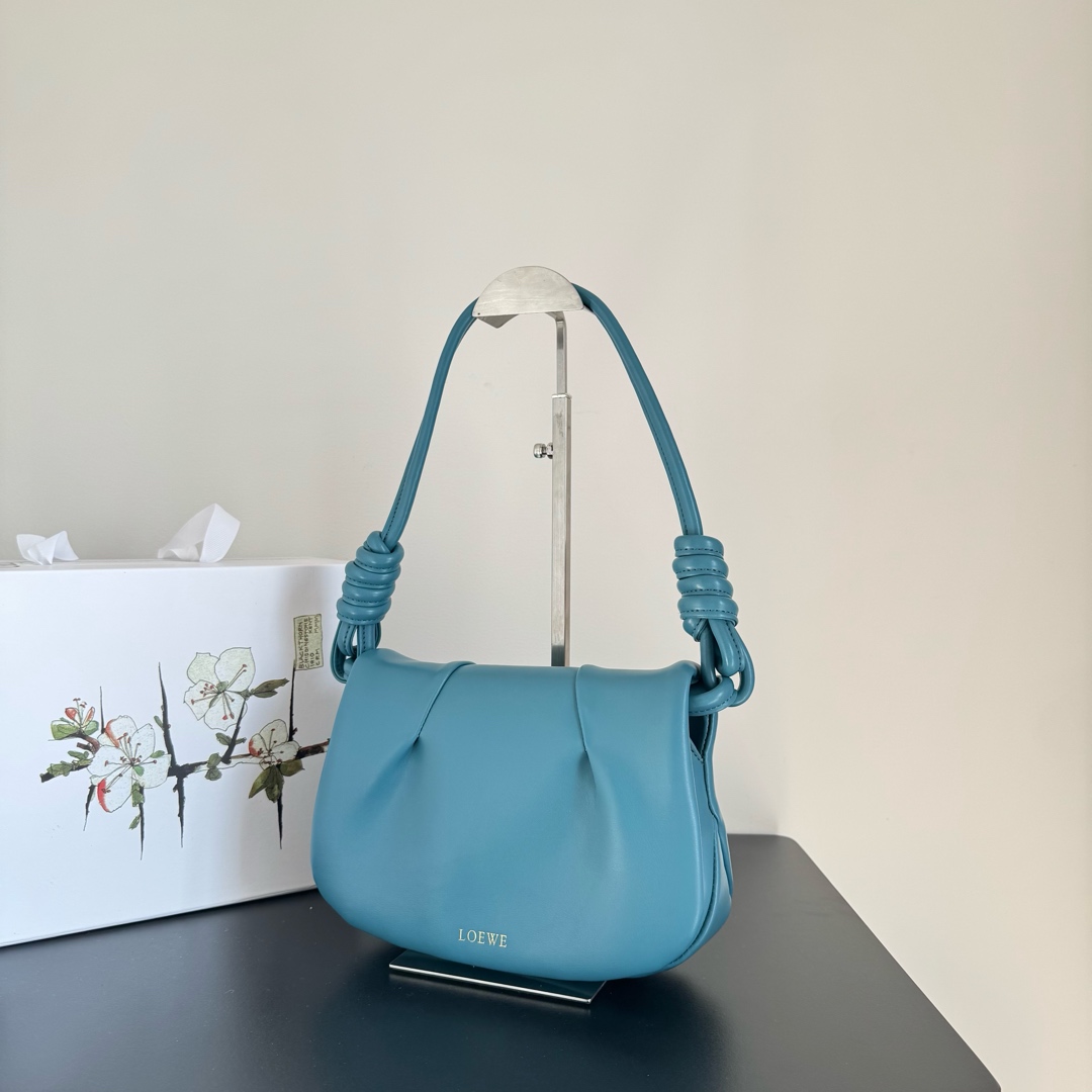 罗意威 Loewe 经典高奢皮具手袋托特包斜挎包女包 #42199E6E 3