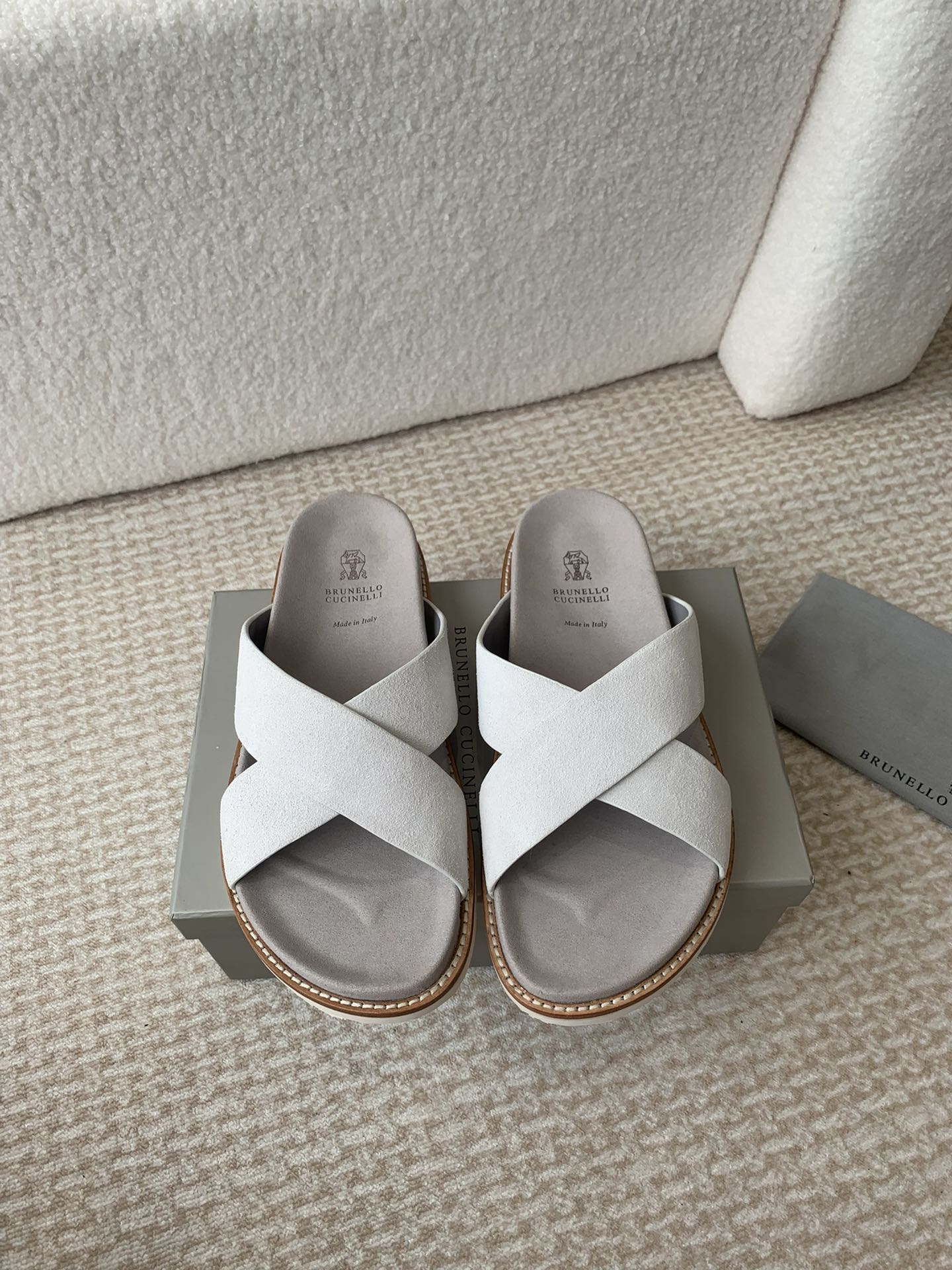 Brunello Cucinelli Brunello Cucinelli BC 24ss新款系列 博肯拖鞋