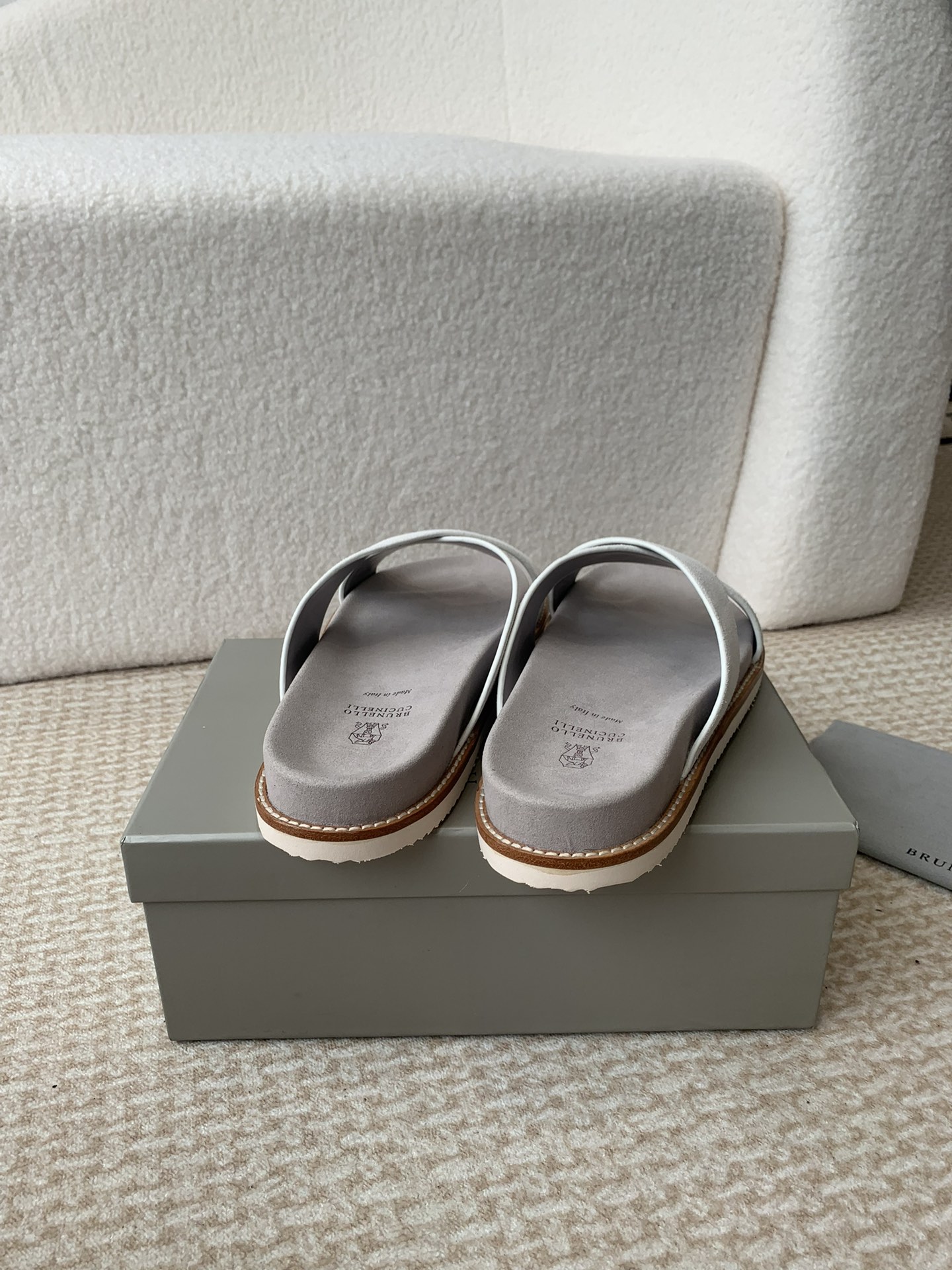 Brunello Cucinelli Brunello Cucinelli BC 24ss新款系列 博肯拖鞋