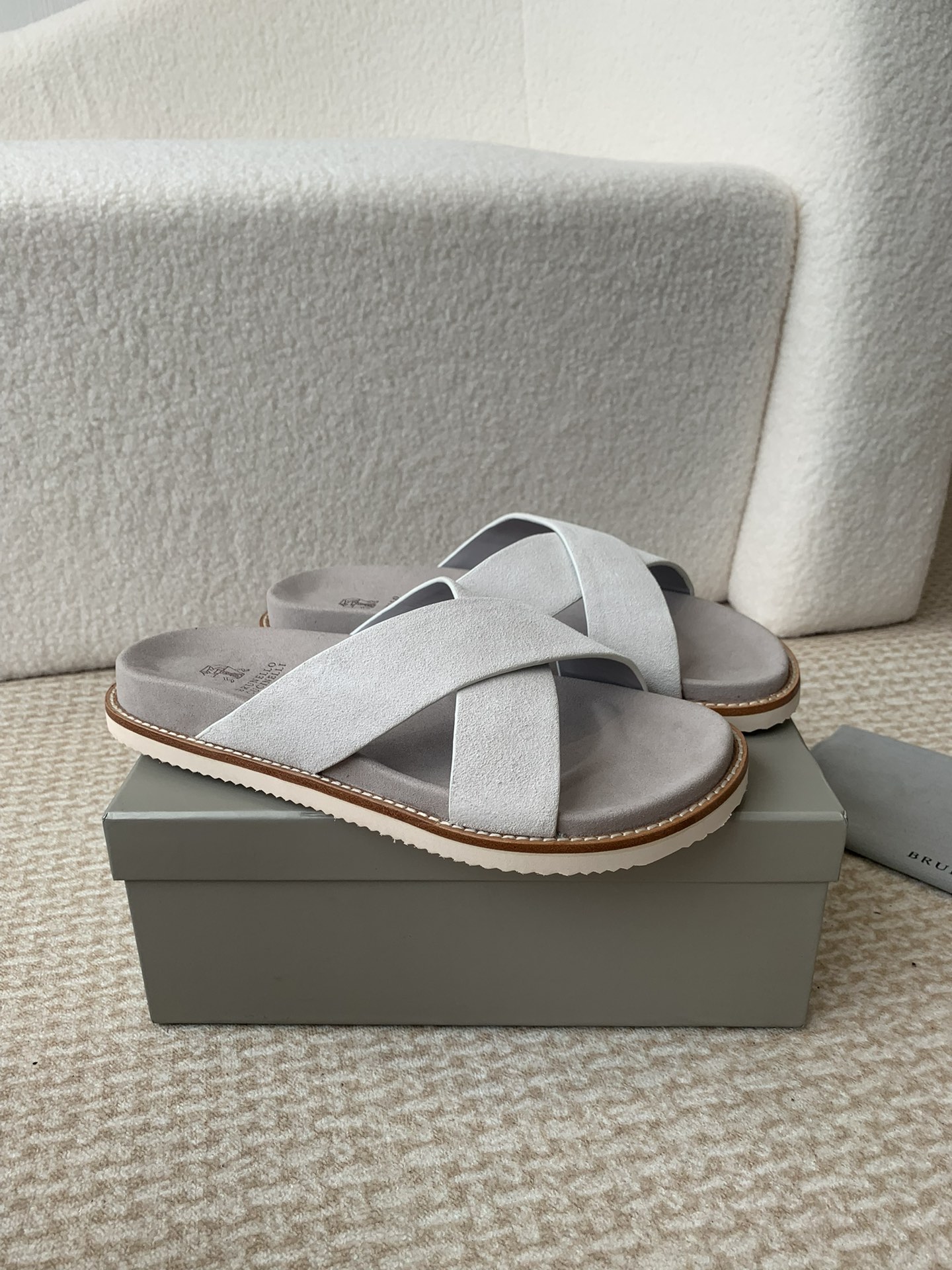 Brunello Cucinelli Brunello Cucinelli BC 24ss新款系列 博肯拖鞋