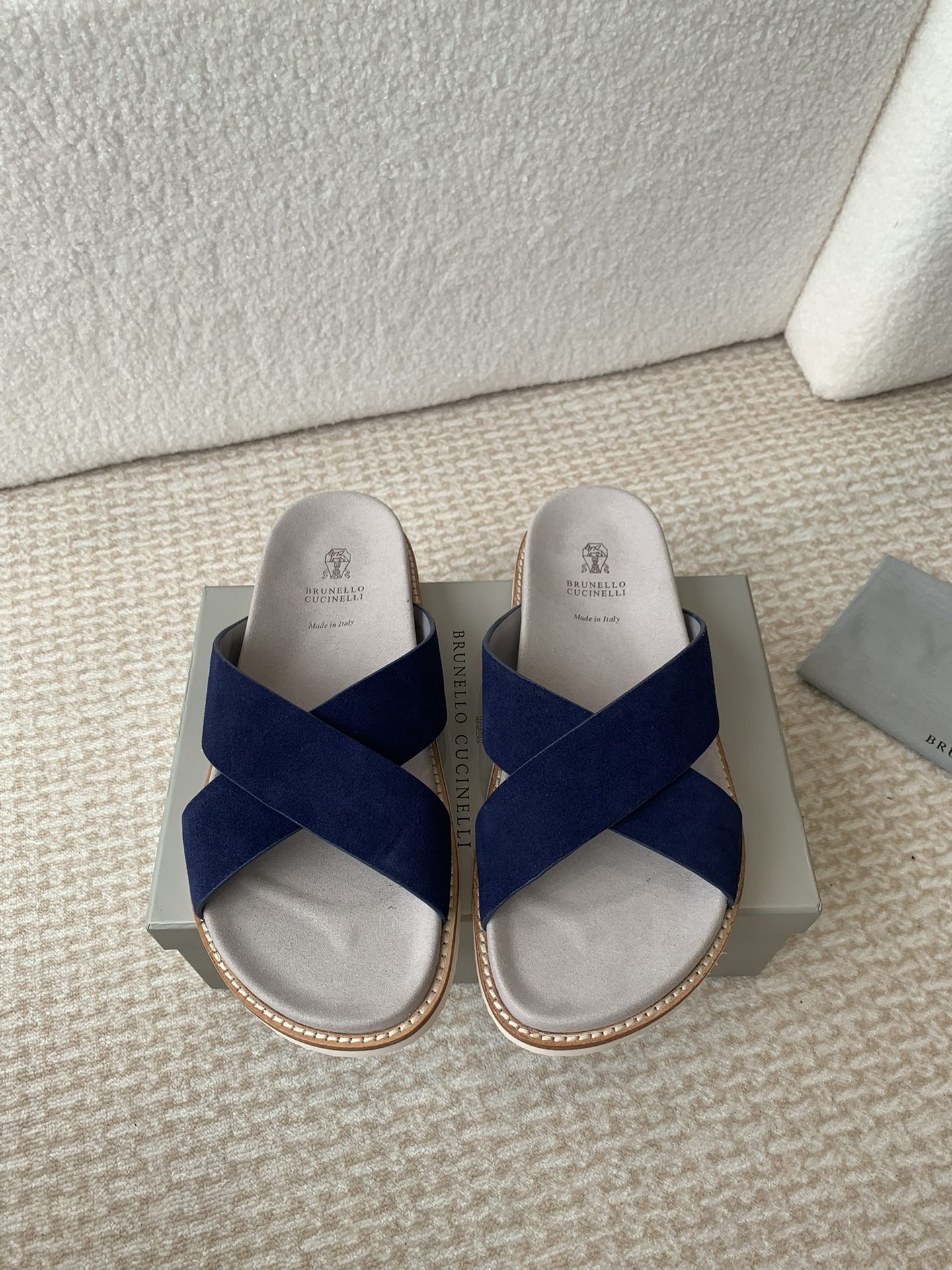 Brunello Cucinelli Brunello Cucinelli BC 24ss新款系列 博肯拖鞋