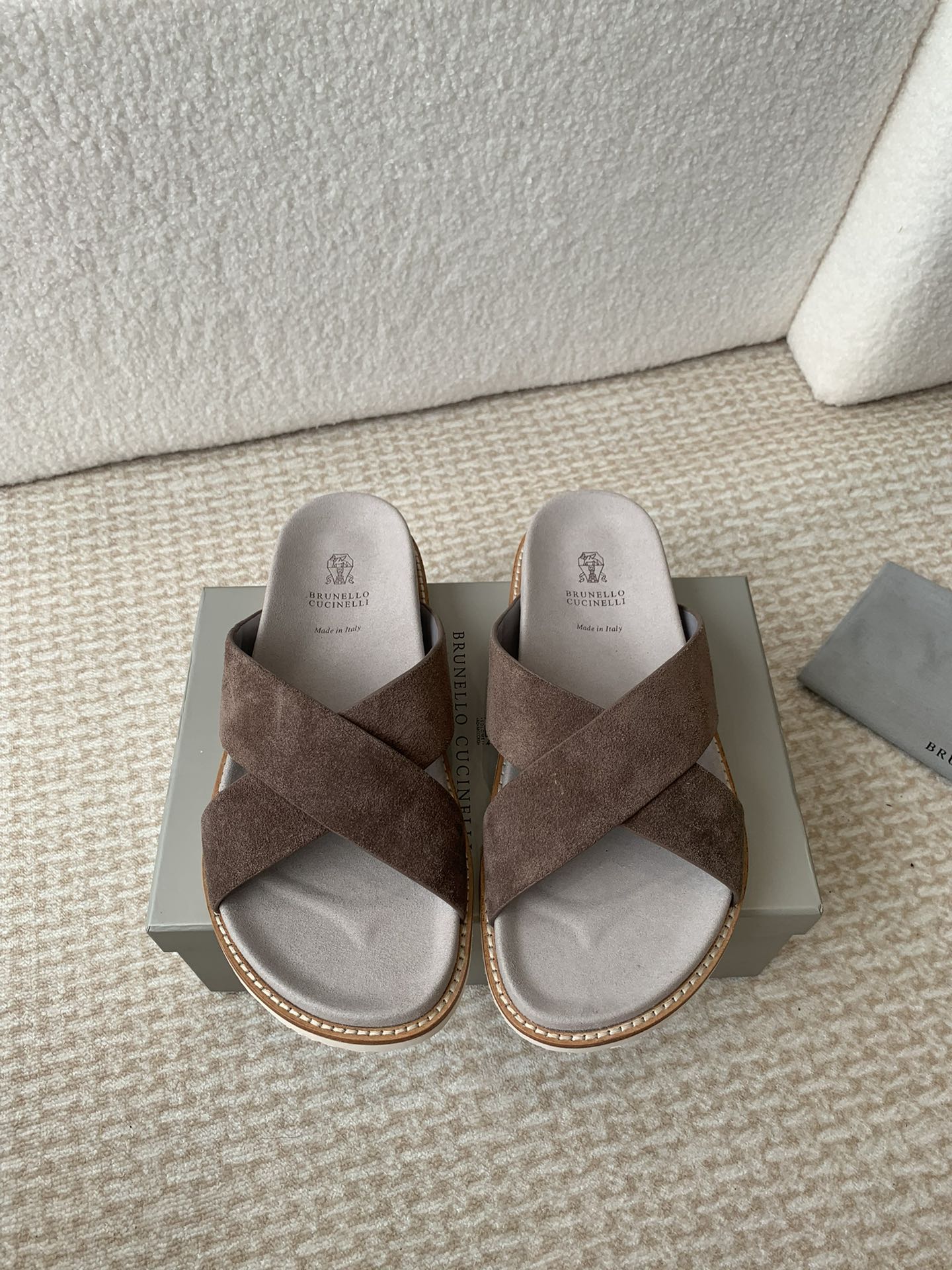 Brunello Cucinelli Brunello Cucinelli BC 24ss新款系列 博肯拖鞋