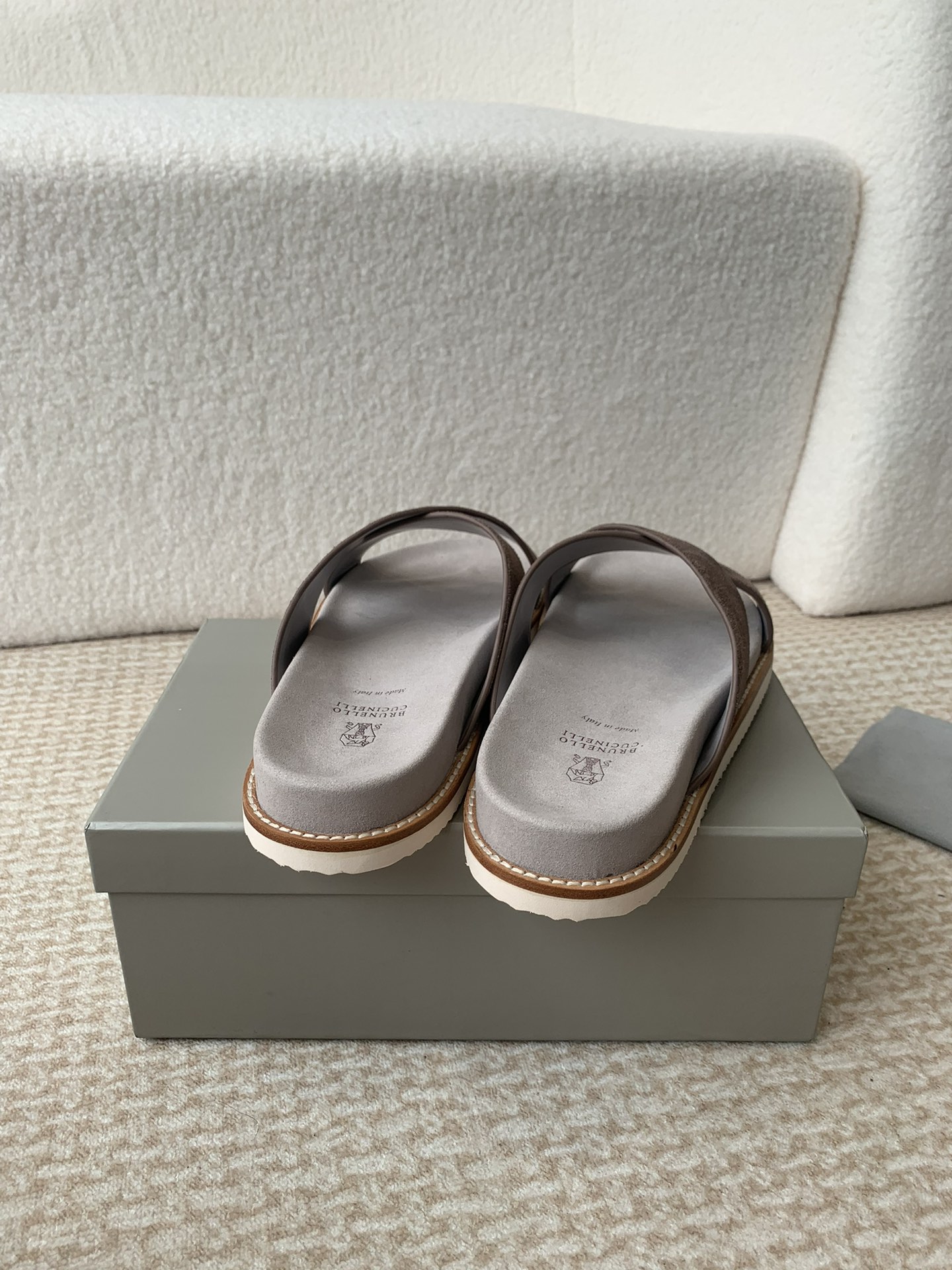 Brunello Cucinelli Brunello Cucinelli BC 24ss新款系列 博肯拖鞋